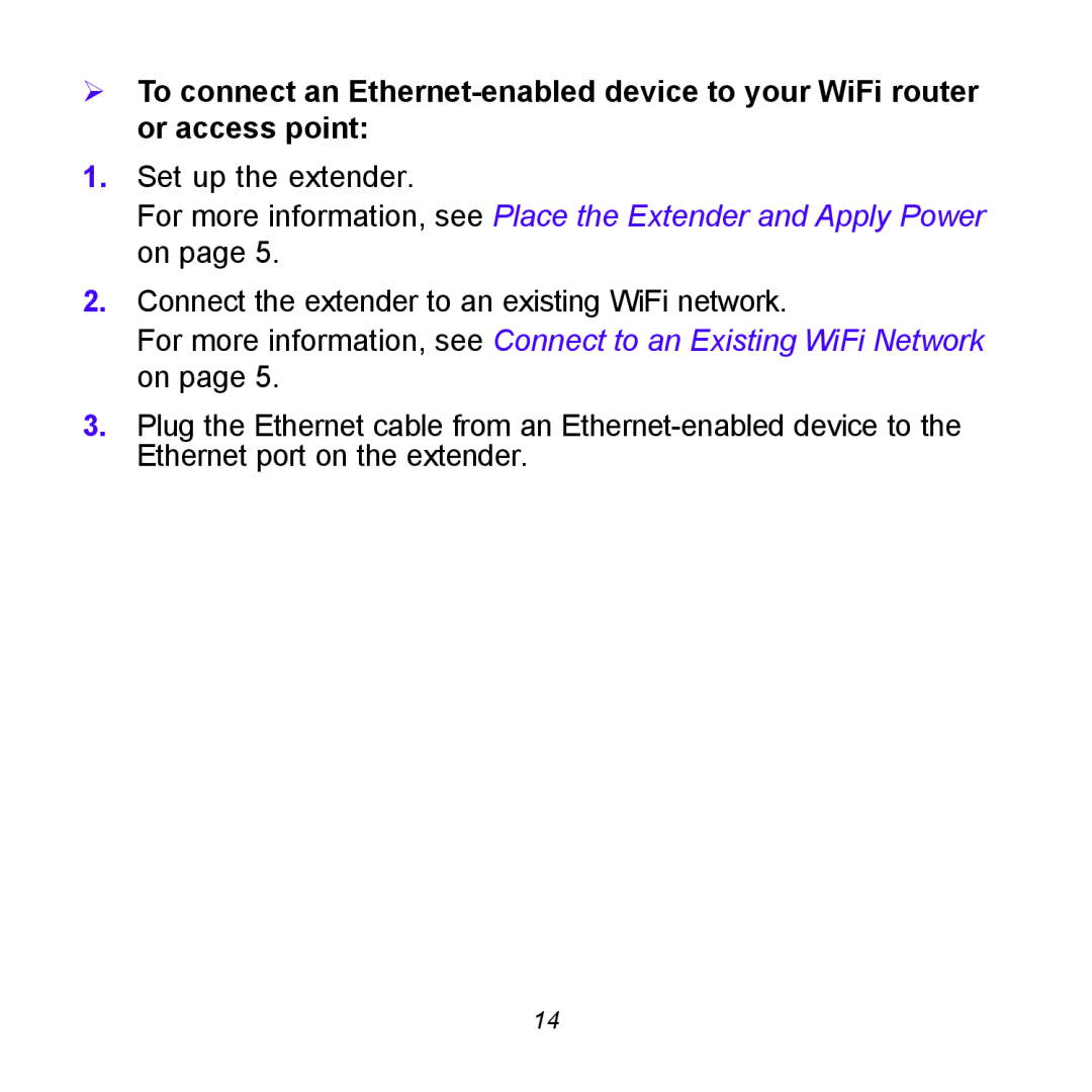 NETGEAR EX6100 manual Set up the extender, For more information, see Place the Extender and Apply Power on page 