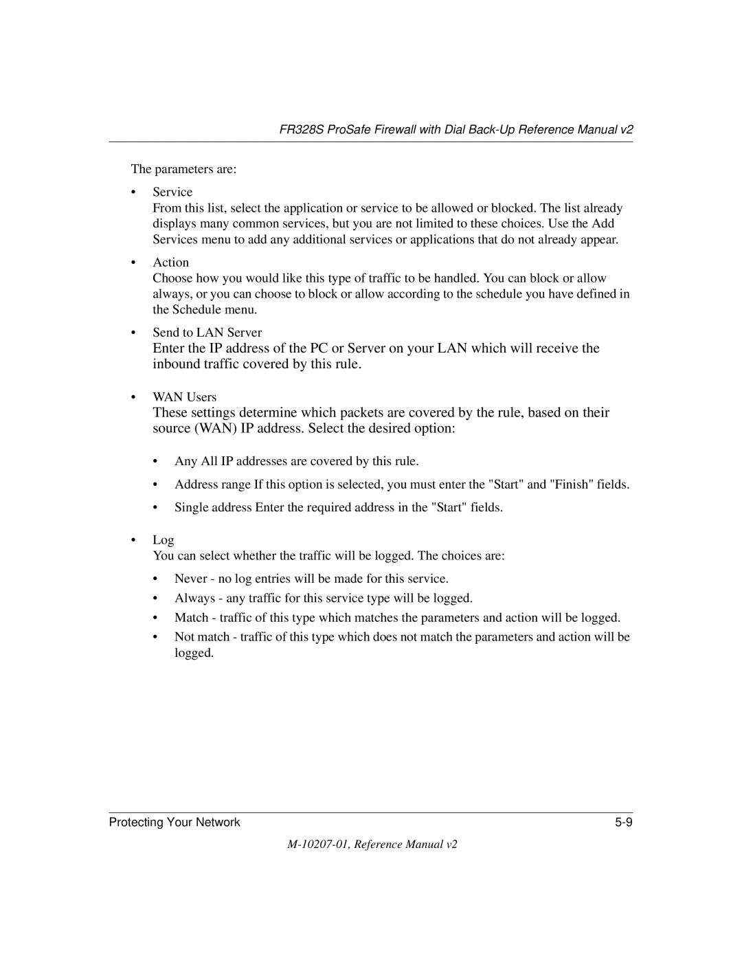 NETGEAR FR328S manual WAN Users 