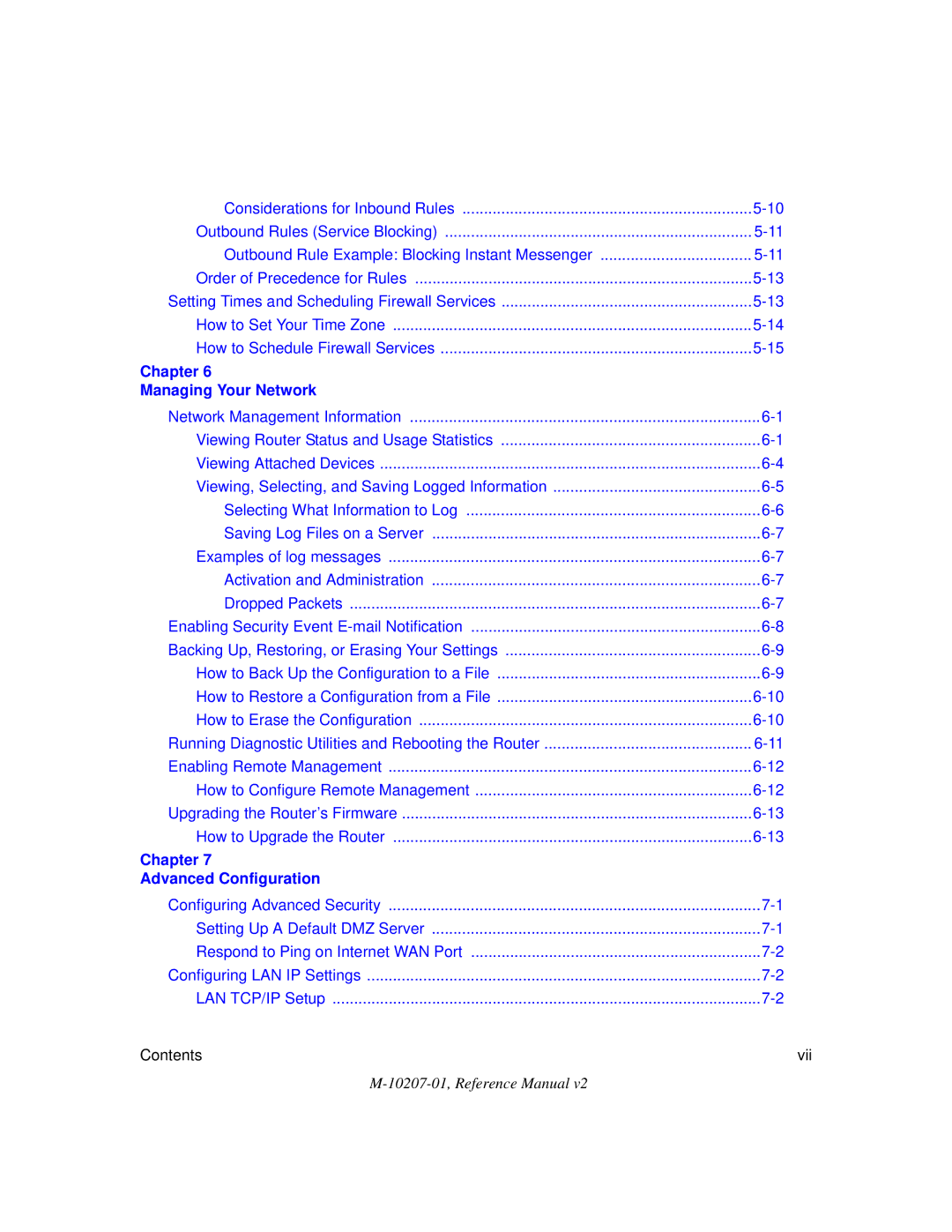 NETGEAR FR328S manual Chapter Managing Your Network 