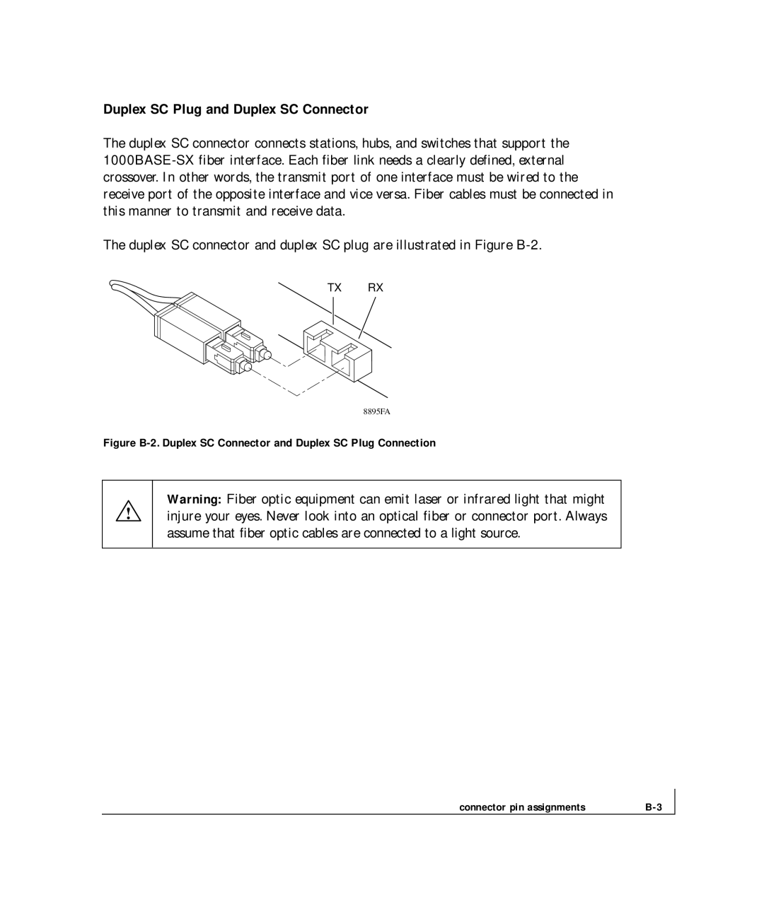 NETGEAR FS 750, FS 726 manual Duplex SC Plug and Duplex SC Connector 