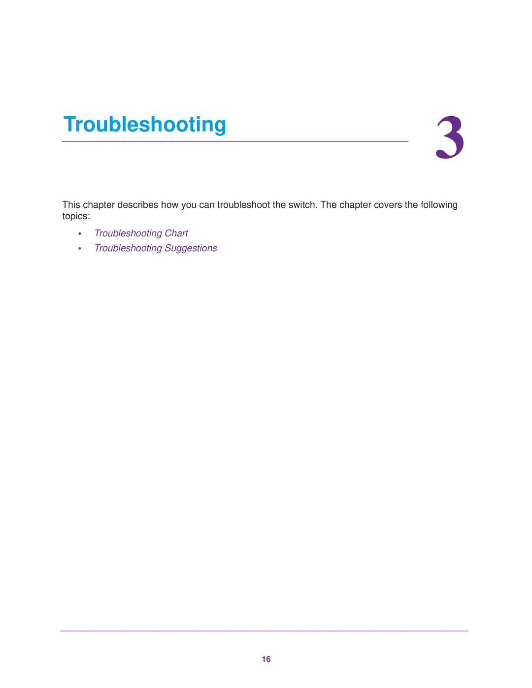 NETGEAR FS526Tv2 manual Troubleshooting 