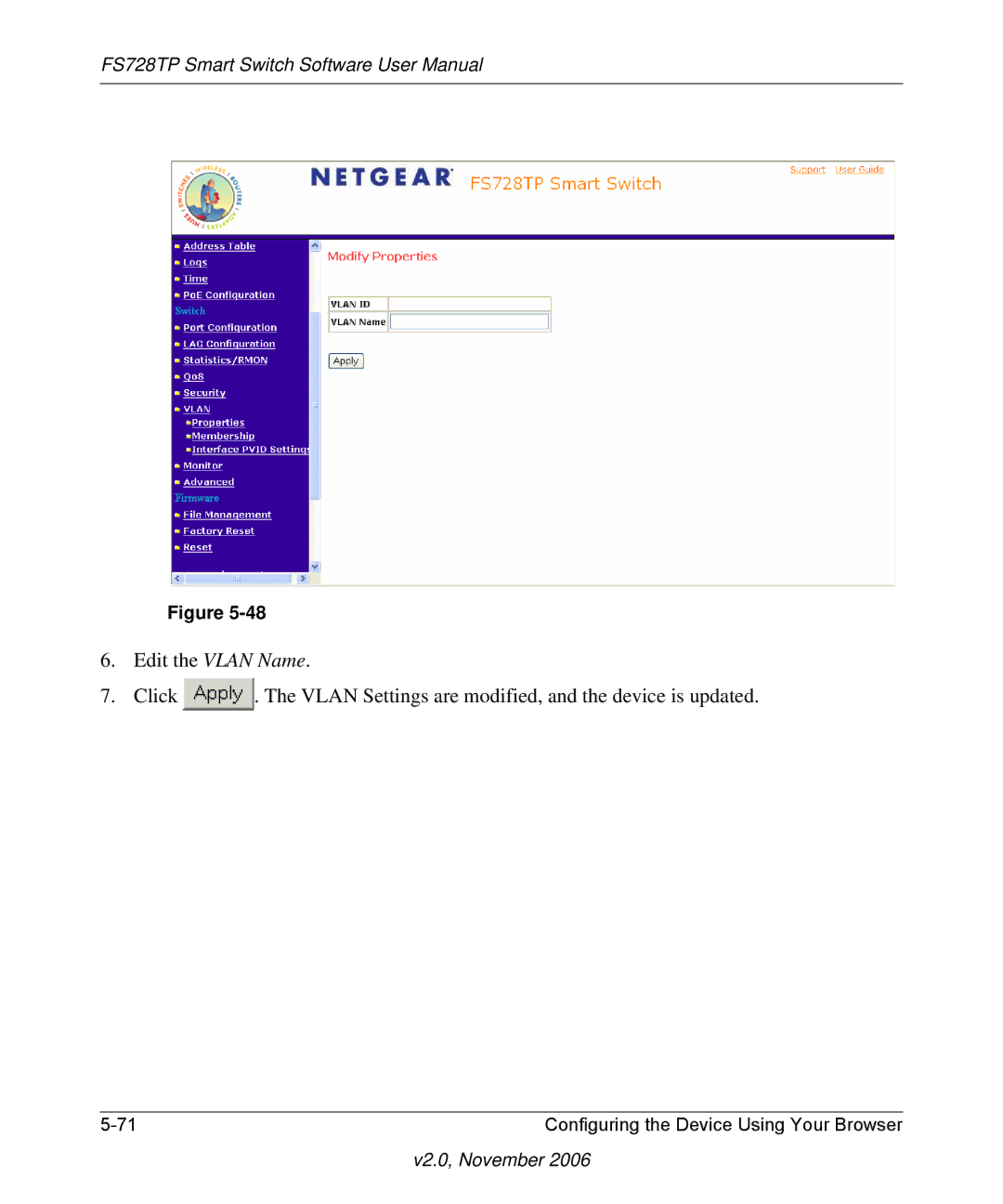 NETGEAR FS728TP manual V2.0, November 