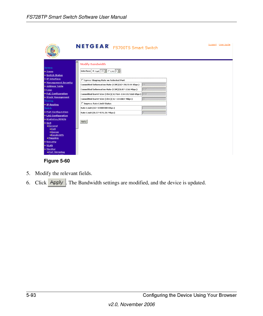 NETGEAR FS728TP manual V2.0, November 