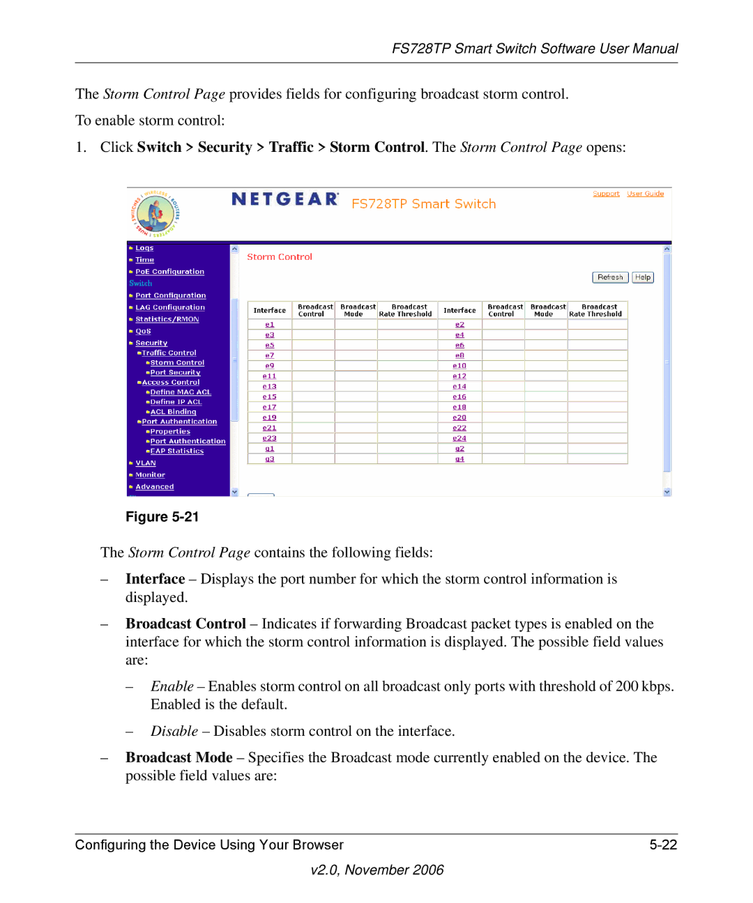 NETGEAR FS728TP manual V2.0, November 