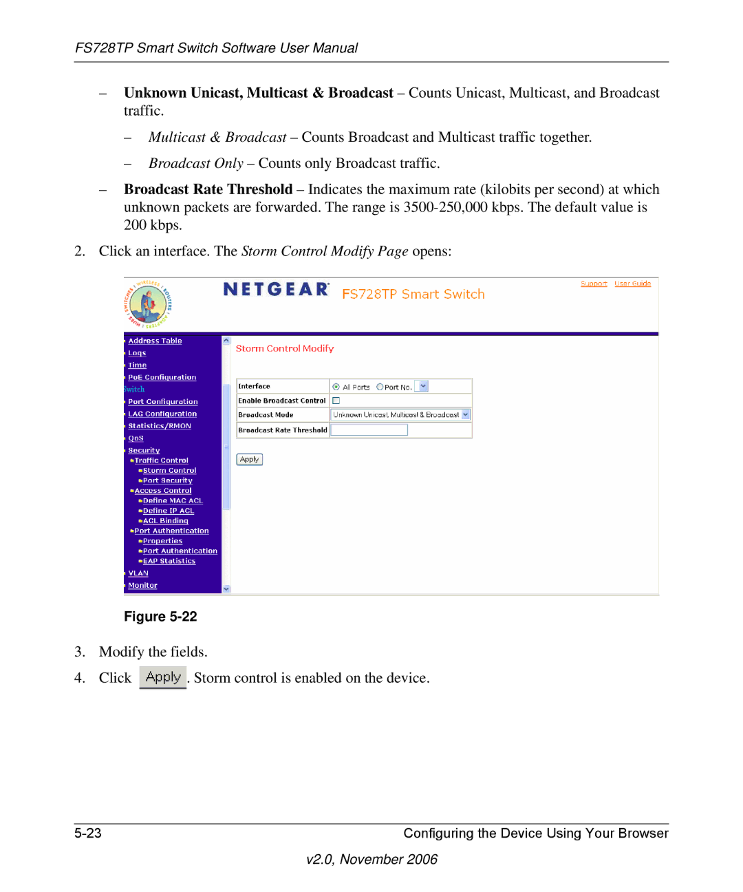 NETGEAR FS728TP manual V2.0, November 