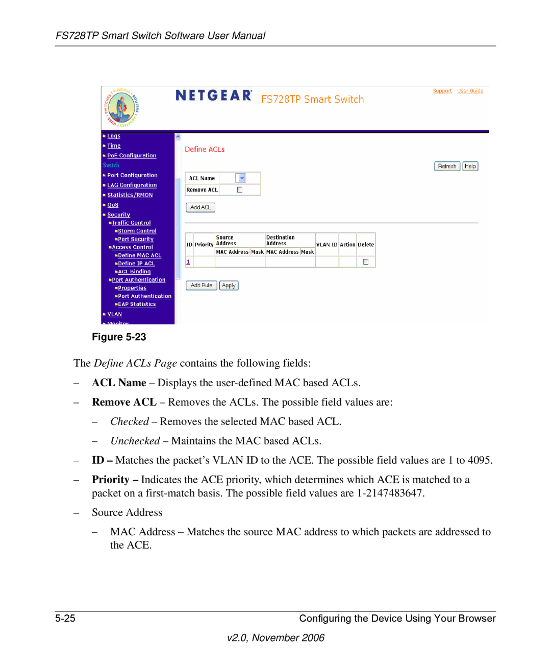 NETGEAR FS728TP manual V2.0, November 