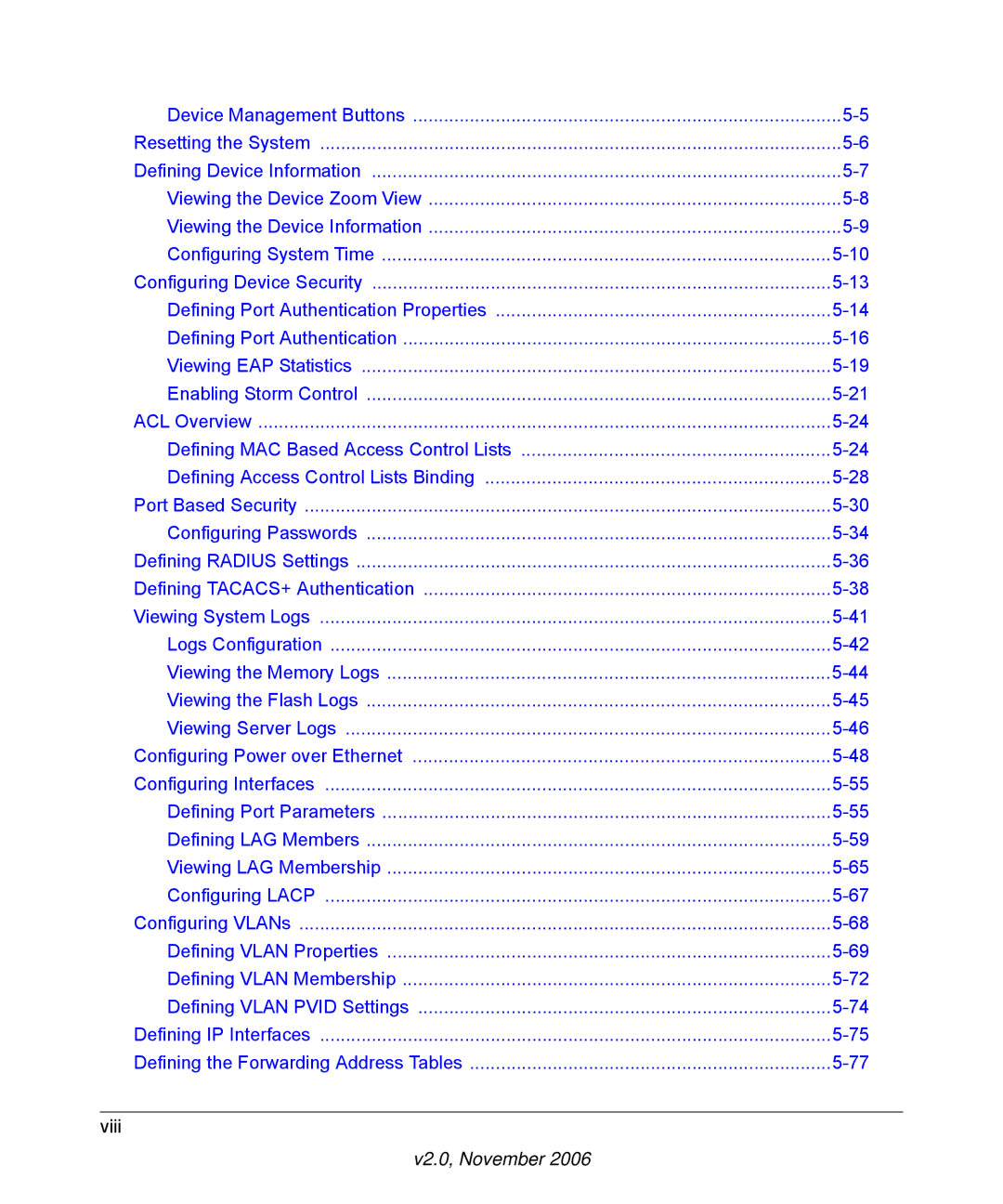 NETGEAR FS728TP manual Defining Port Authentication Properties 