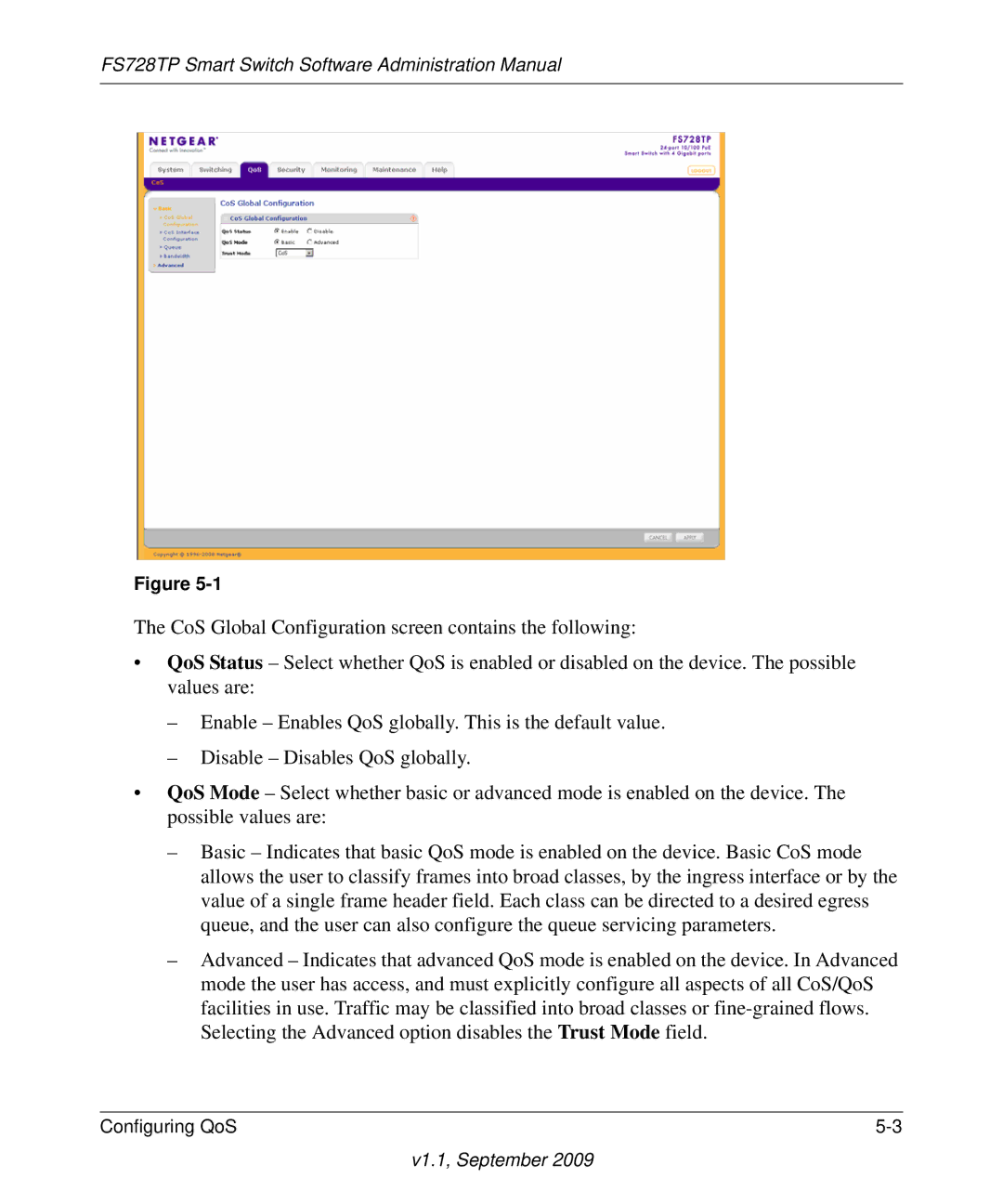 NETGEAR manual FS728TP Smart Switch Software Administration Manual 