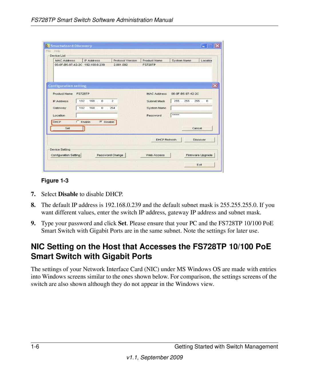 NETGEAR manual FS728TP Smart Switch Software Administration Manual 