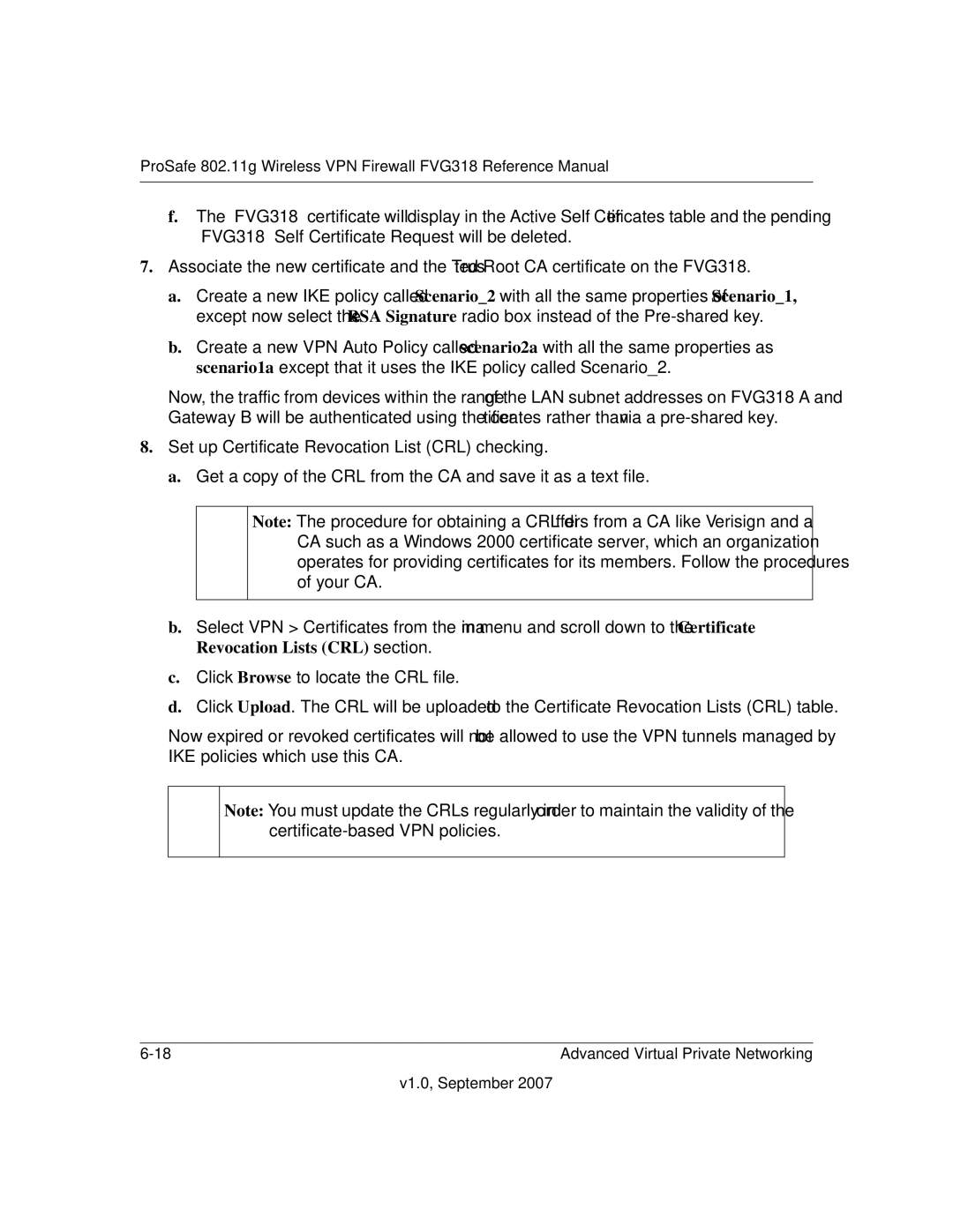 NETGEAR FVG318NA manual V1.0, September 