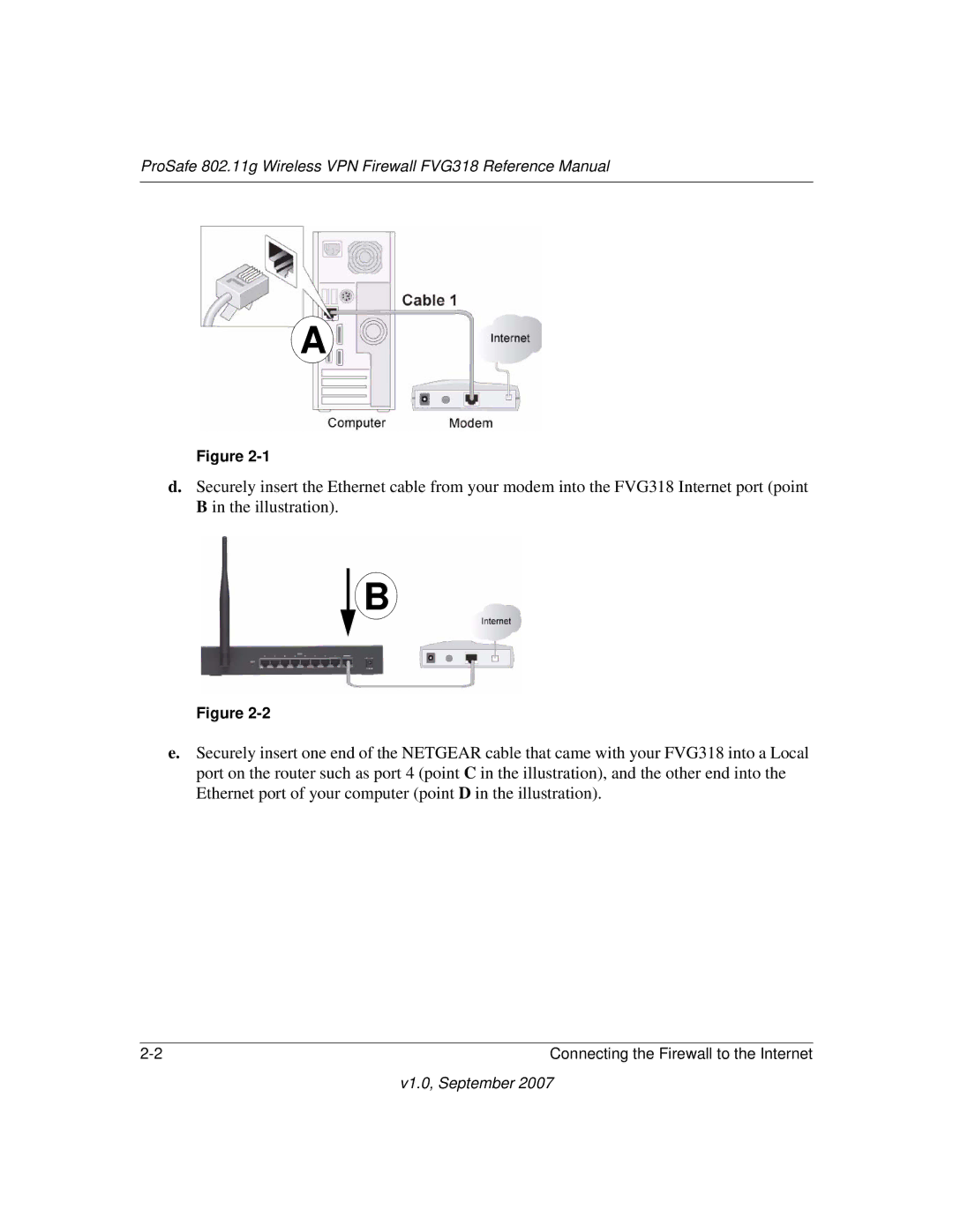 NETGEAR FVG318NA manual V1.0, September 