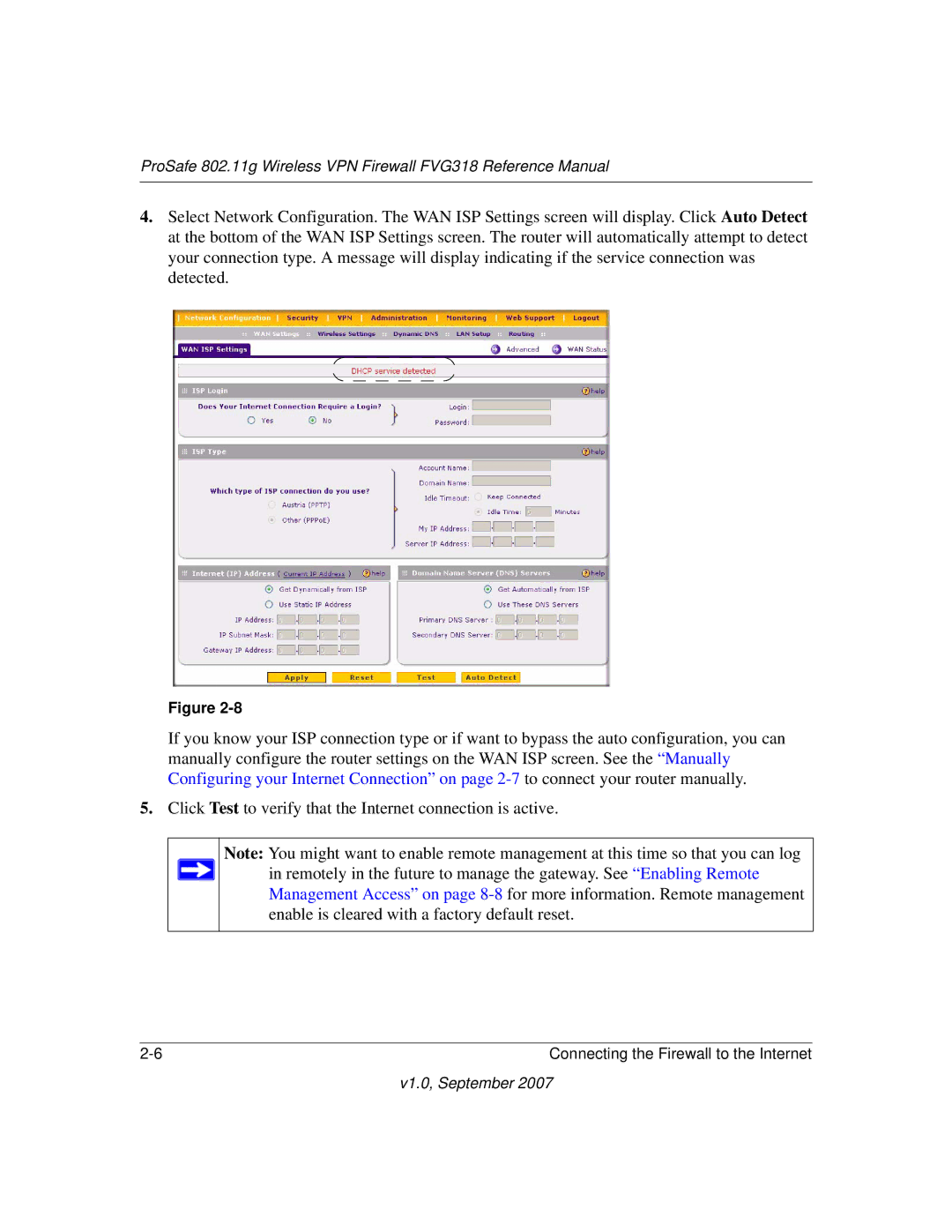 NETGEAR FVG318NA manual V1.0, September 