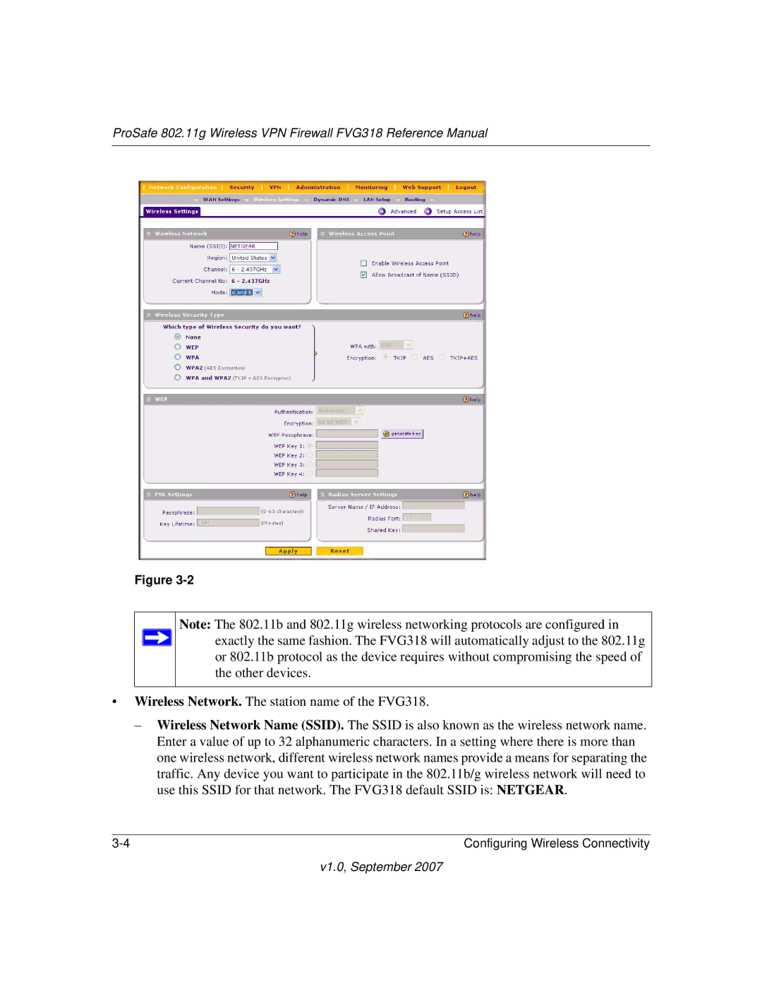 NETGEAR FVG318NA manual V1.0, September 