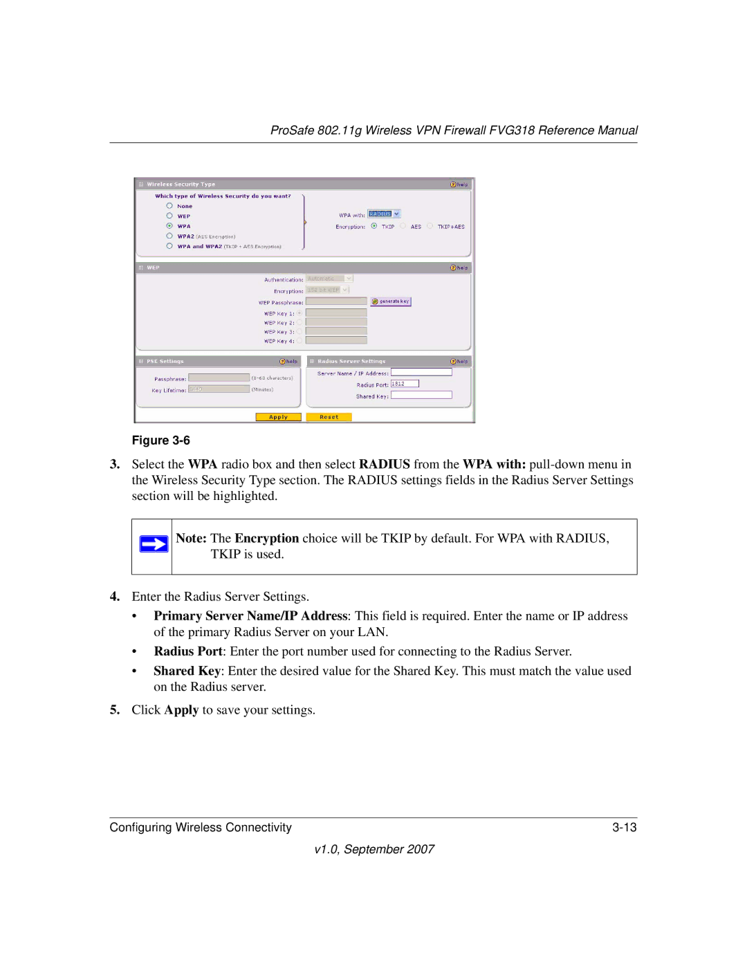 NETGEAR FVG318NA manual V1.0, September 