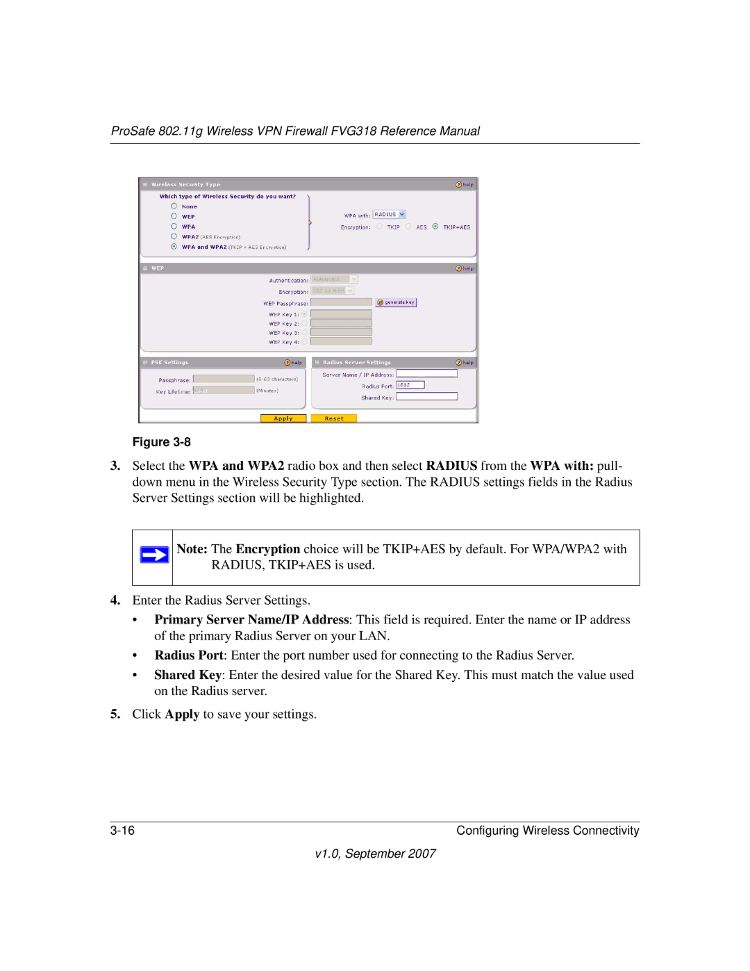 NETGEAR FVG318NA manual V1.0, September 