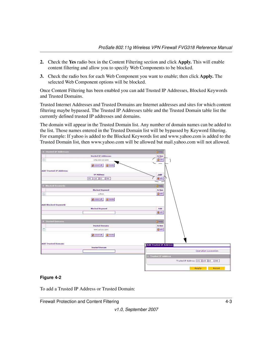 NETGEAR FVG318NA manual V1.0, September 