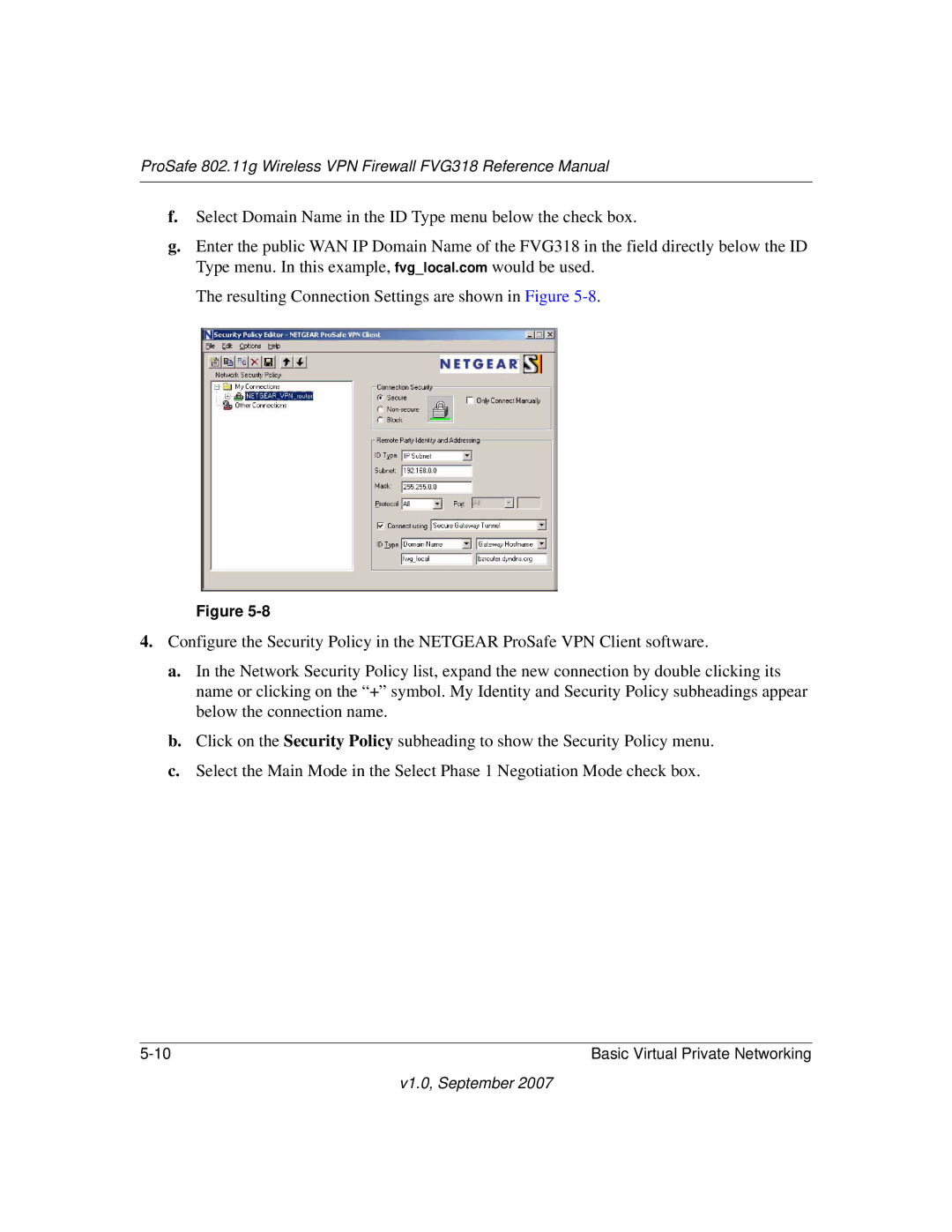 NETGEAR FVG318NA manual V1.0, September 