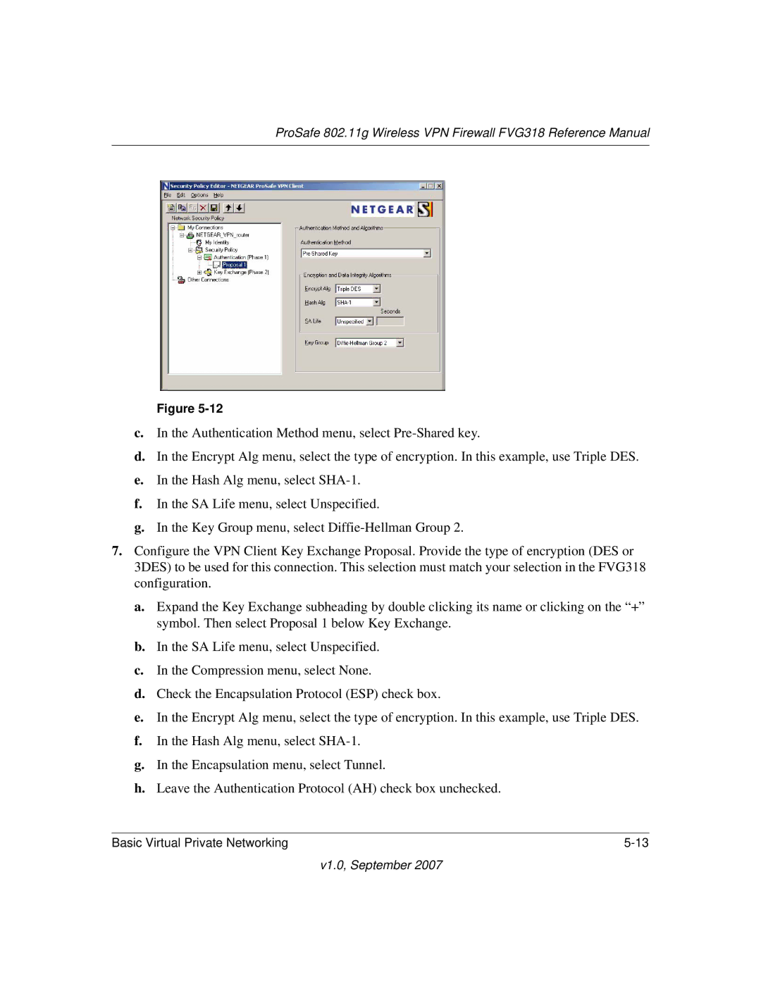 NETGEAR FVG318NA manual V1.0, September 