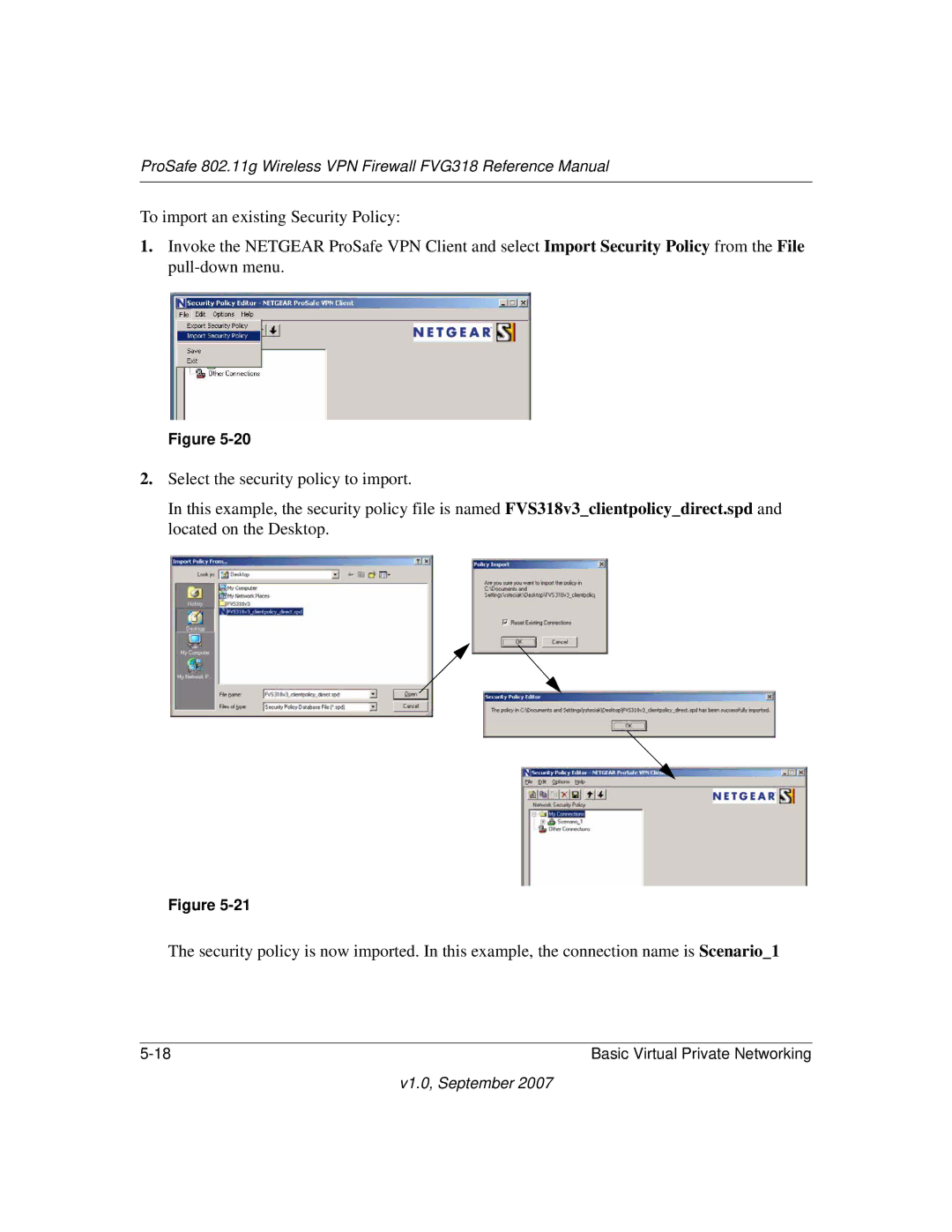 NETGEAR FVG318NA manual V1.0, September 