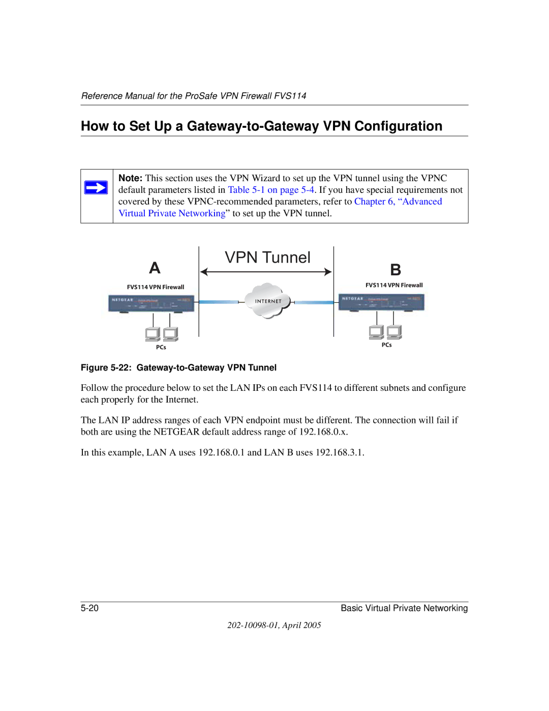 NETGEAR fvs114 manual FVS114 VPN Firewall PCs 