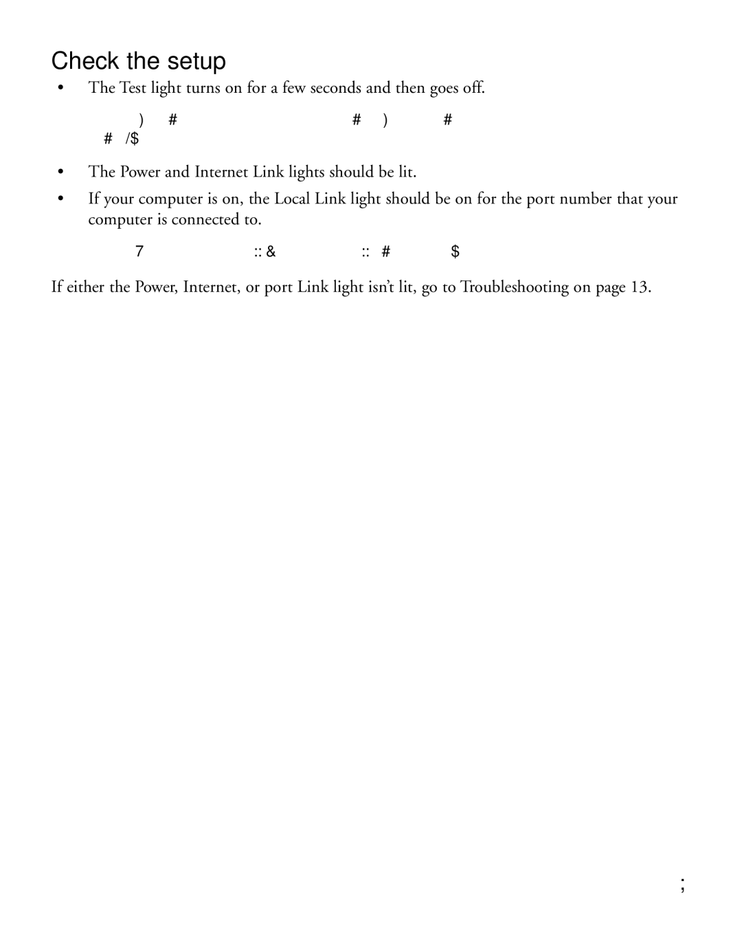 NETGEAR FVS318 manual Check the setup 