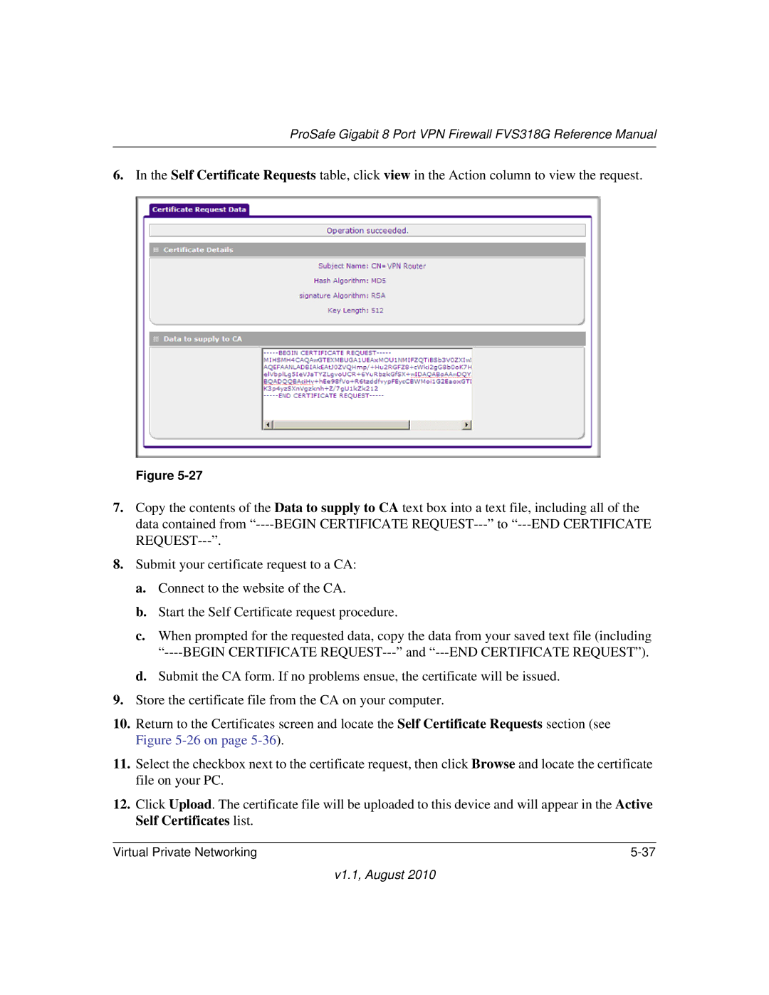 NETGEAR manual ProSafe Gigabit 8 Port VPN Firewall FVS318G Reference Manual 