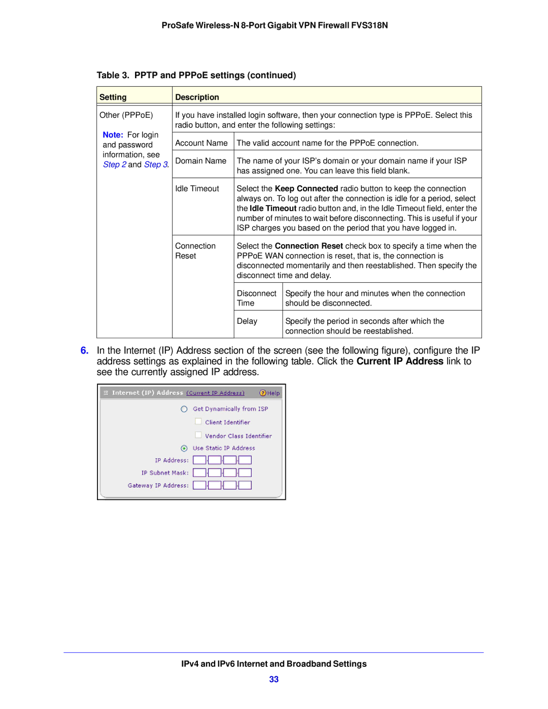 NETGEAR FVS318N manual Has assigned one. You can leave this field blank 