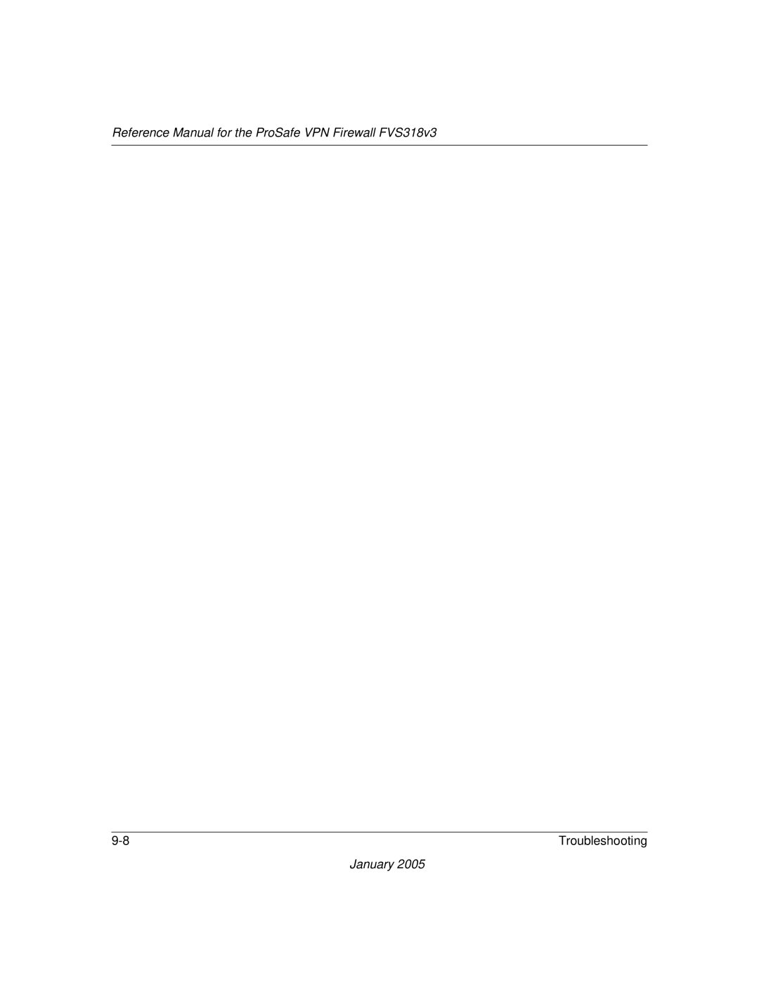 NETGEAR manual Reference Manual for the ProSafe VPN Firewall FVS318v3 