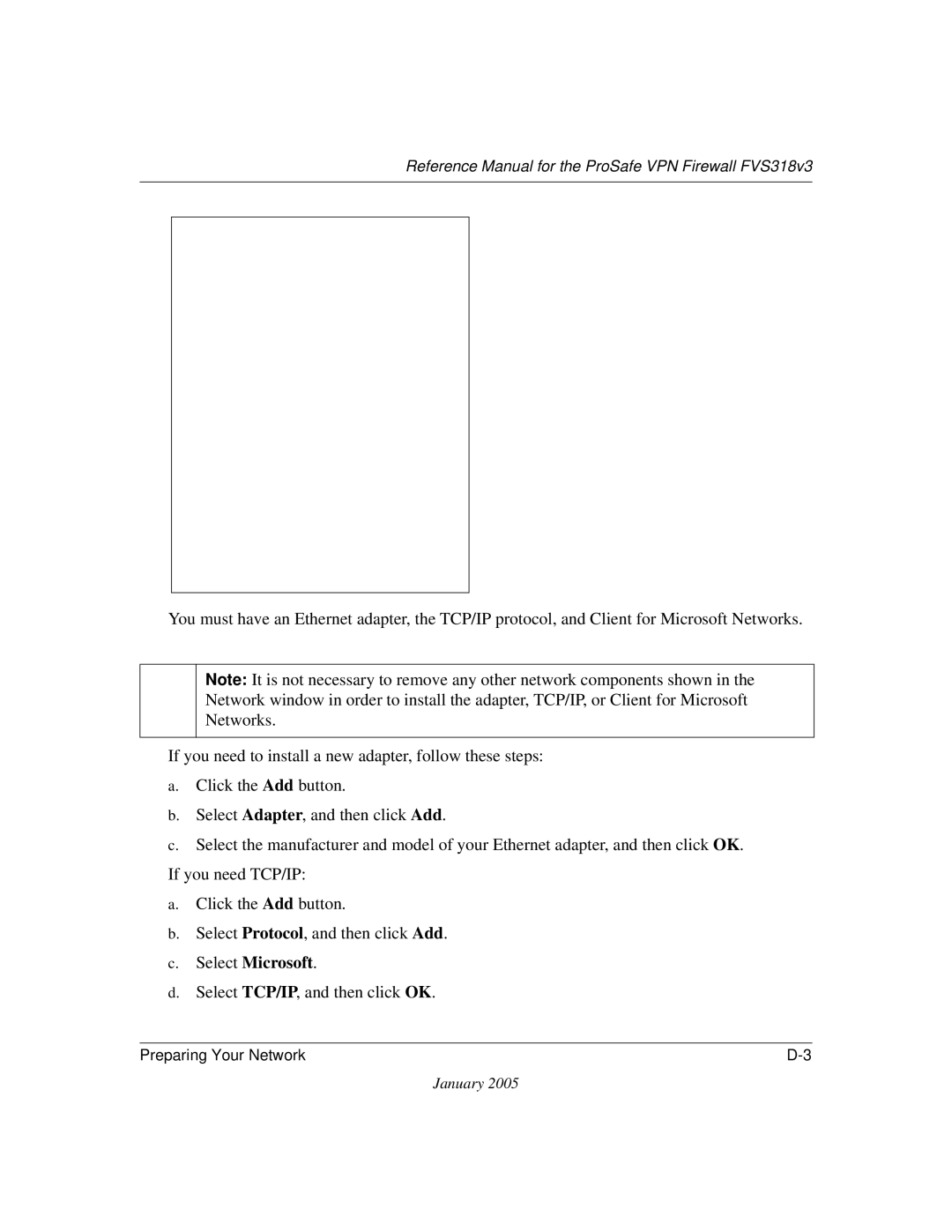 NETGEAR FVS318v3 manual Select Microsoft 