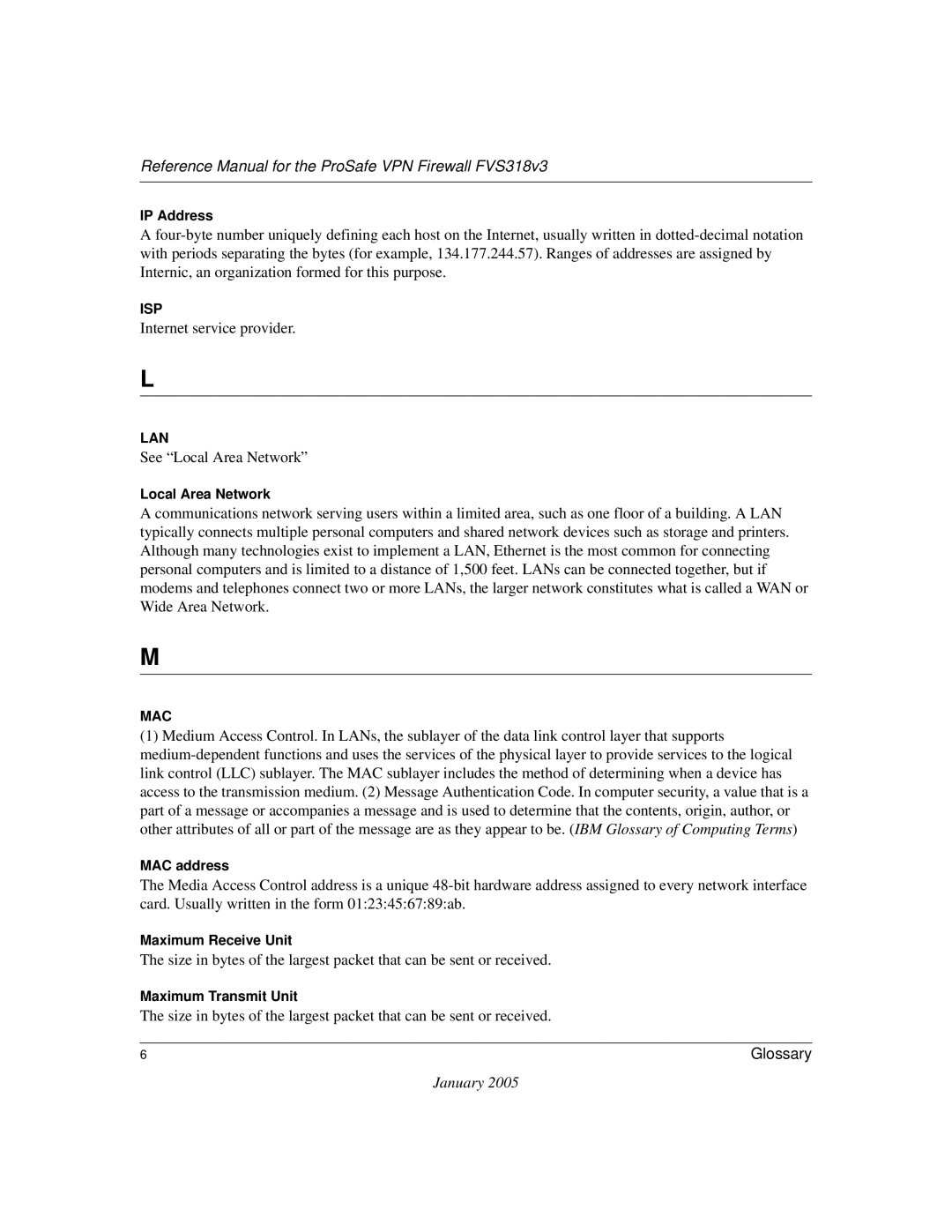 NETGEAR FVS318v3 manual Internet service provider 