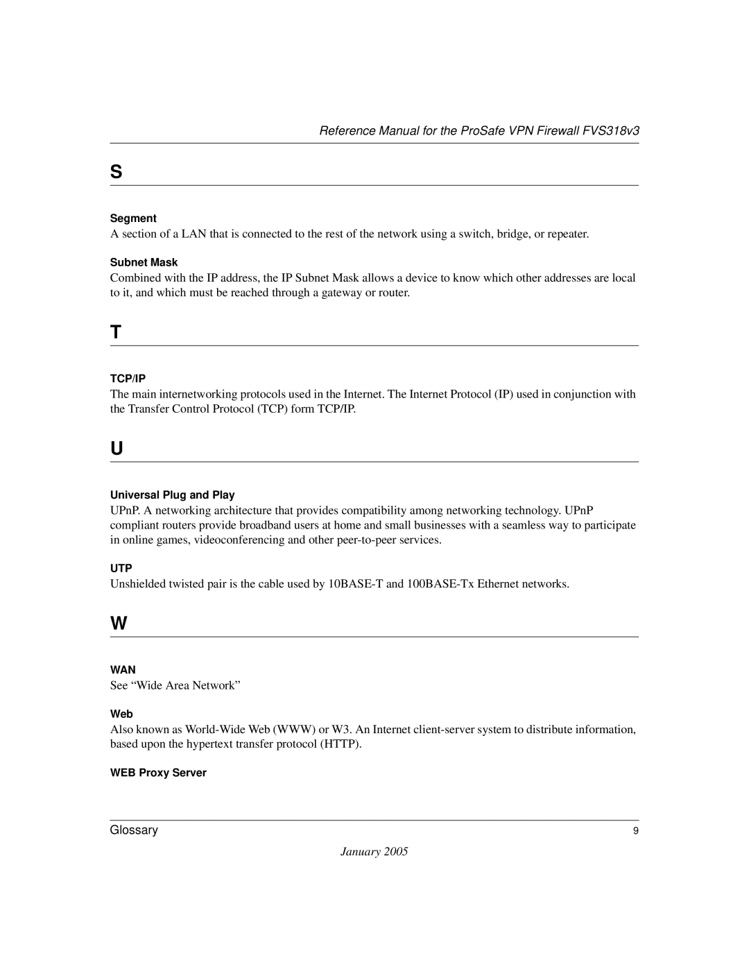 NETGEAR FVS318v3 manual See Wide Area Network 