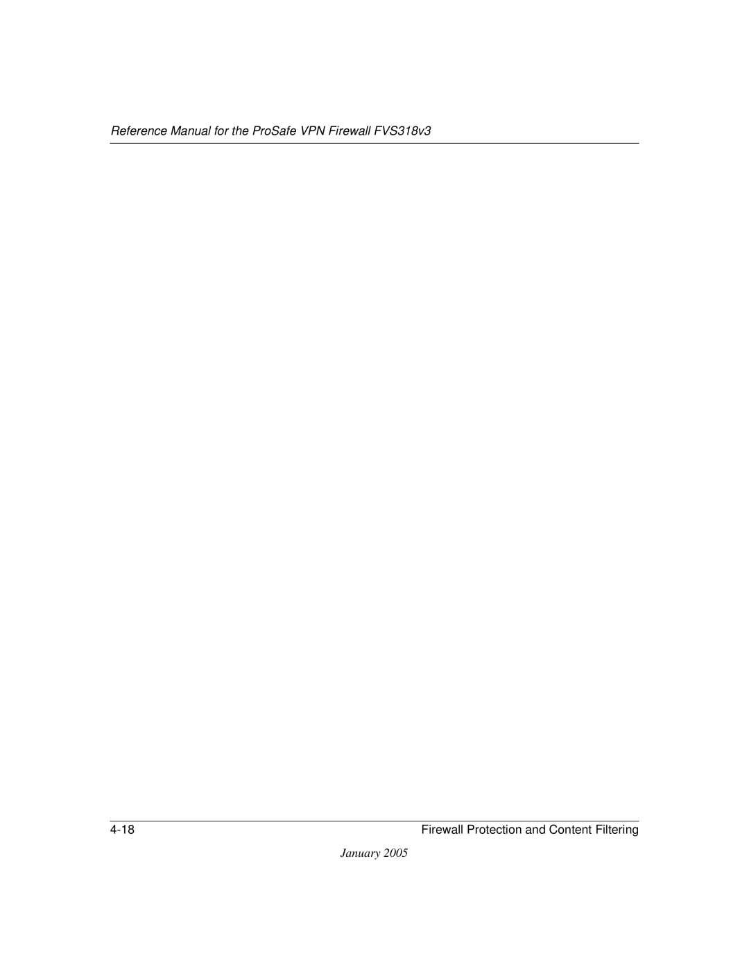 NETGEAR manual Reference Manual for the ProSafe VPN Firewall FVS318v3 