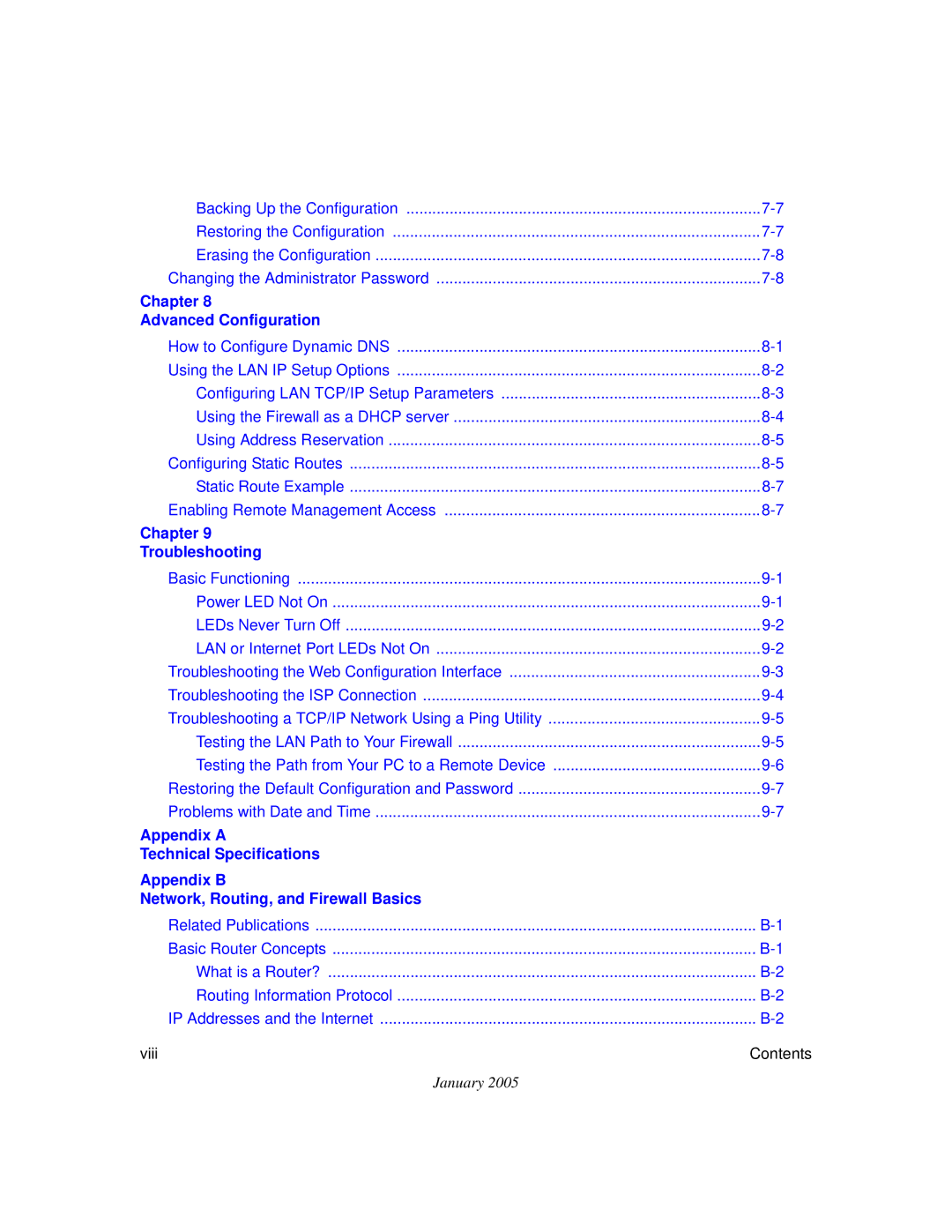 NETGEAR FVS318v3 manual Chapter Advanced Configuration 