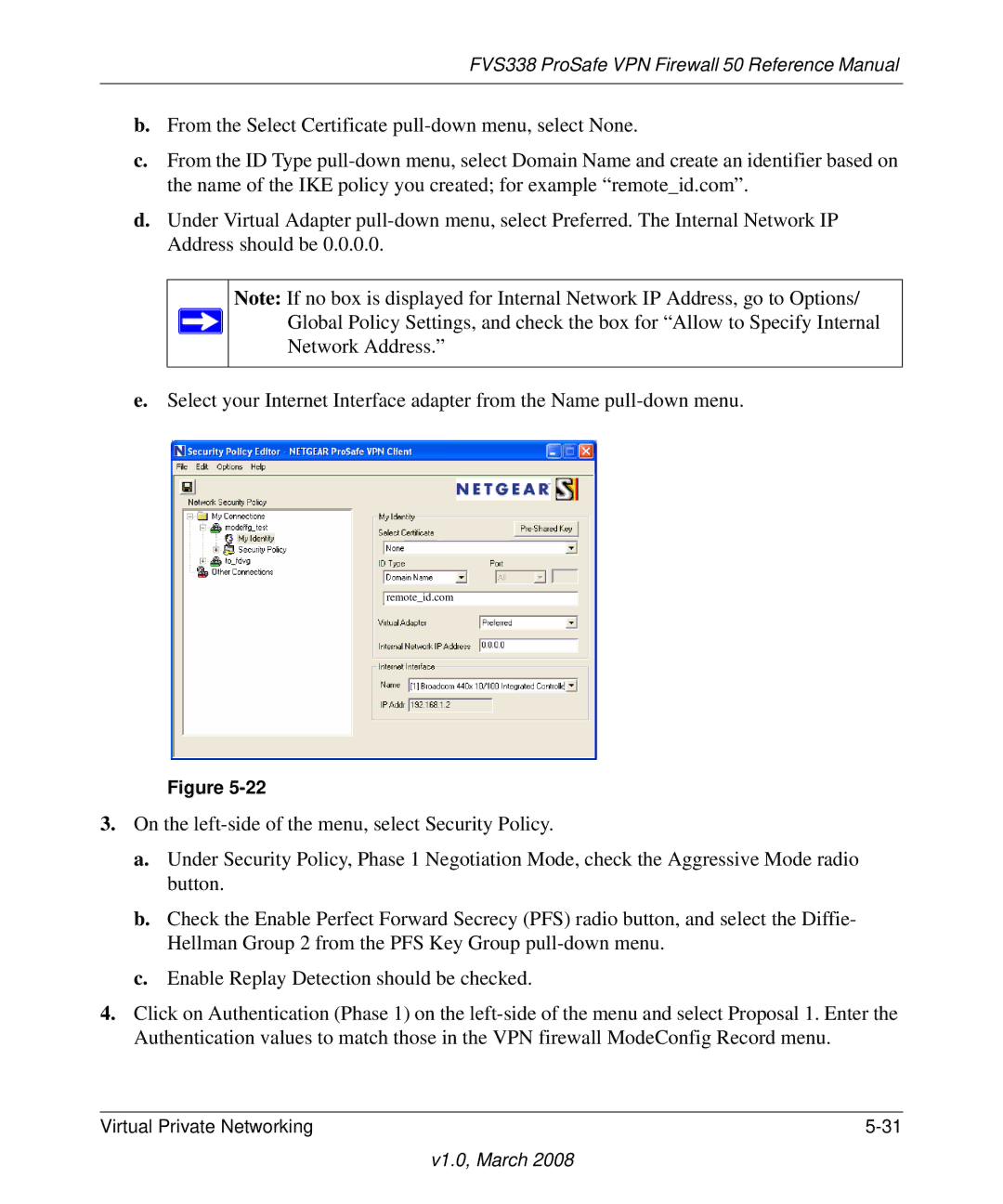 NETGEAR FVS338 manual Remoteid.com 