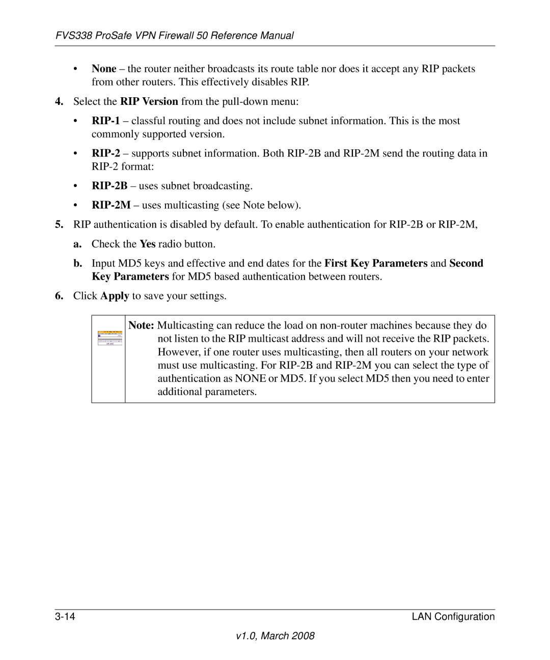 NETGEAR manual FVS338 ProSafe VPN Firewall 50 Reference Manual 