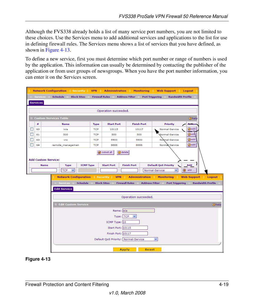 NETGEAR manual FVS338 ProSafe VPN Firewall 50 Reference Manual 