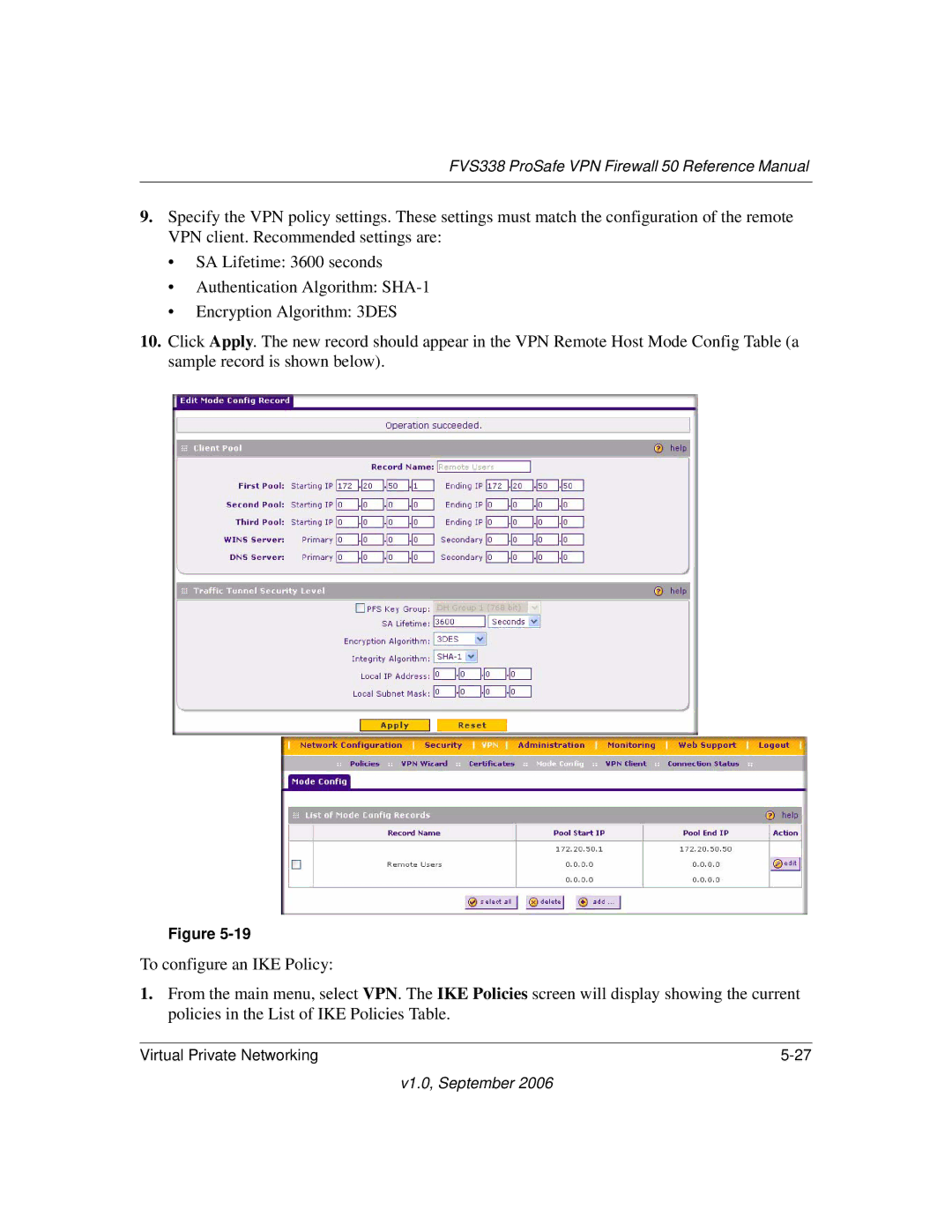 NETGEAR manual FVS338 ProSafe VPN Firewall 50 Reference Manual 