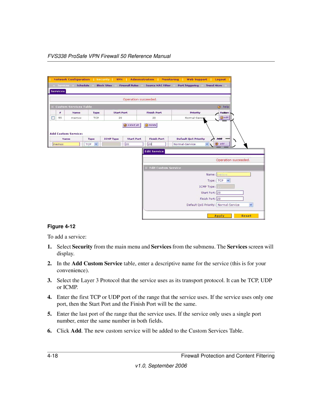 NETGEAR manual FVS338 ProSafe VPN Firewall 50 Reference Manual 