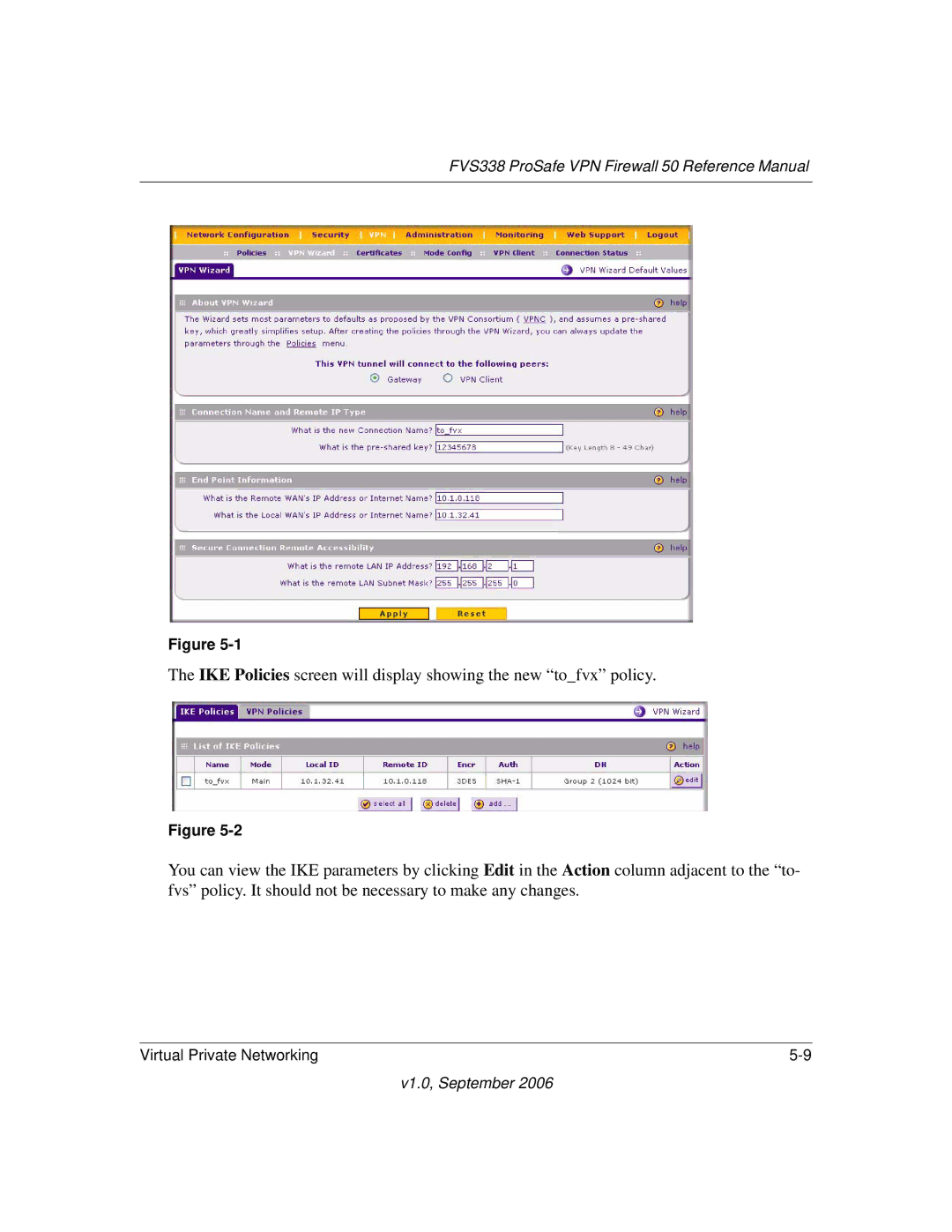 NETGEAR manual FVS338 ProSafe VPN Firewall 50 Reference Manual 