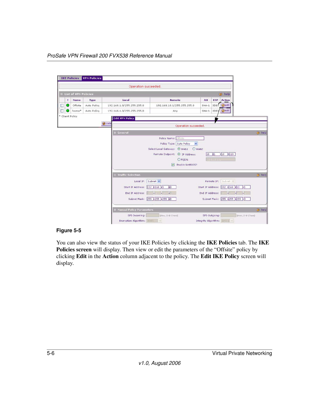 NETGEAR FVX538NA manual ProSafe VPN Firewall 200 FVX538 Reference Manual 