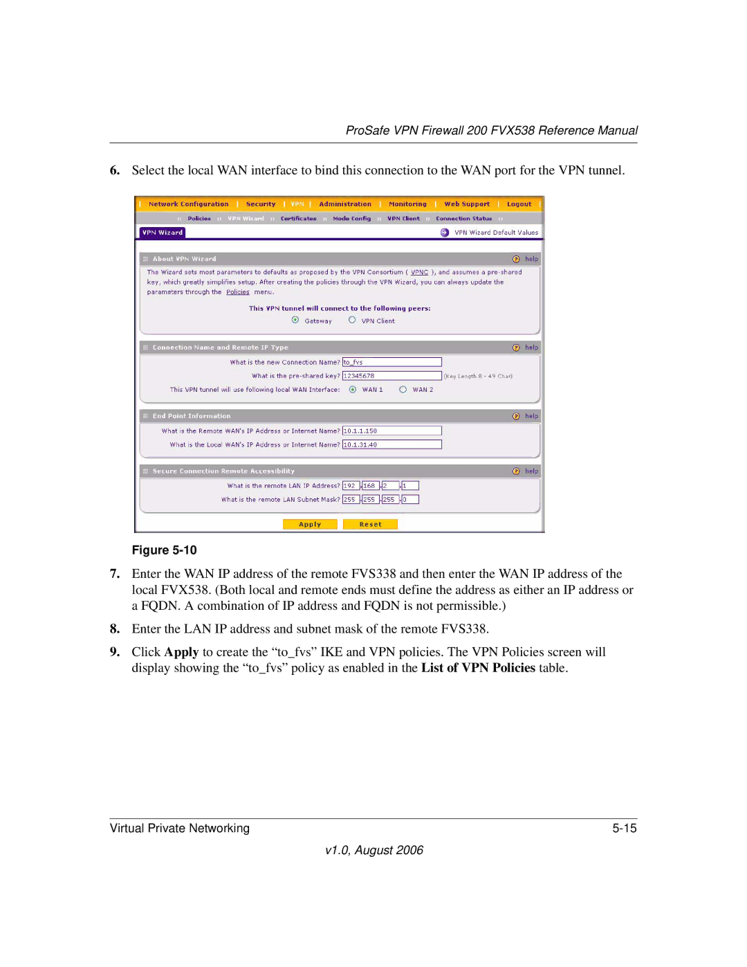 NETGEAR FVX538NA manual ProSafe VPN Firewall 200 FVX538 Reference Manual 