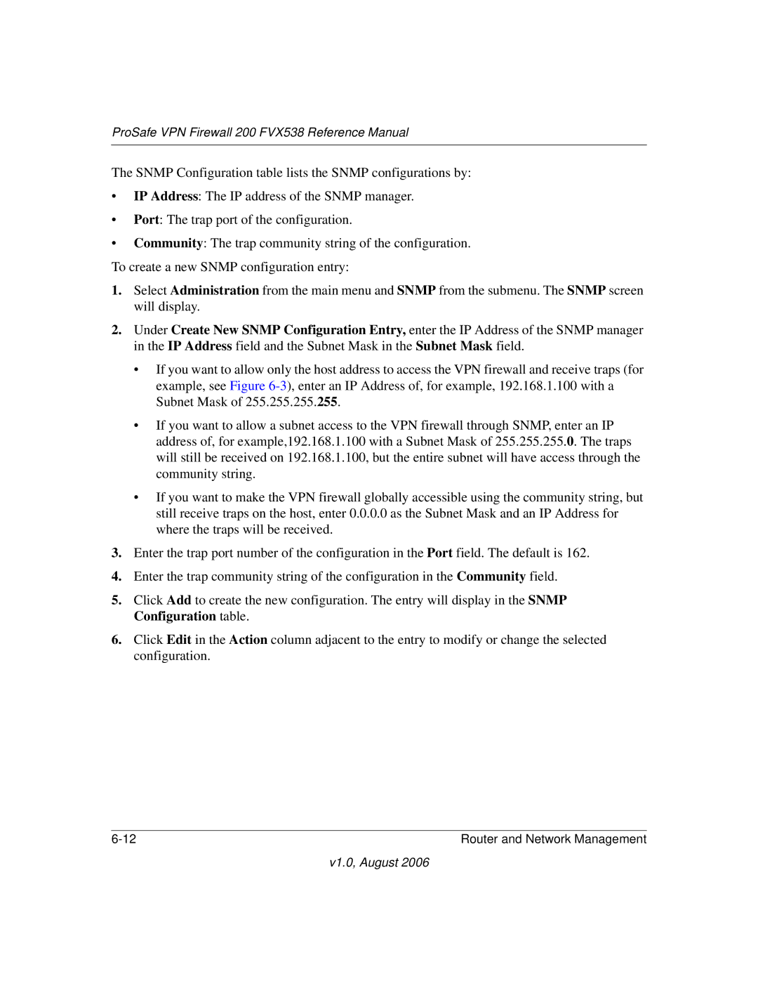 NETGEAR FVX538NA manual ProSafe VPN Firewall 200 FVX538 Reference Manual 