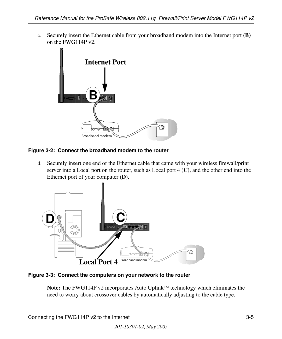 NETGEAR FWG114P v2 manual Local Port 