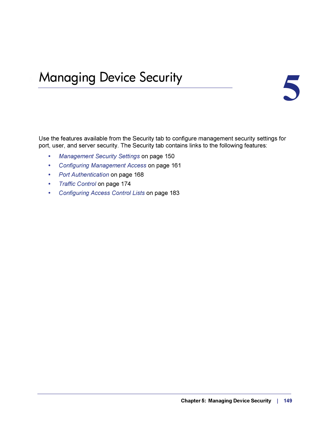 NETGEAR GS724TS-100NAS manual Managing Device Security 