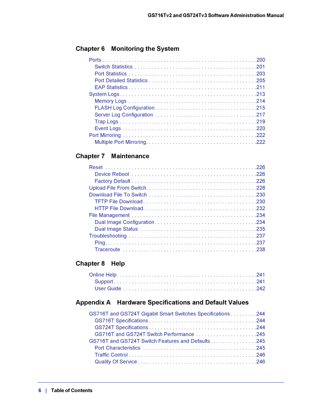 NETGEAR GS724TS-100NAS manual Help 