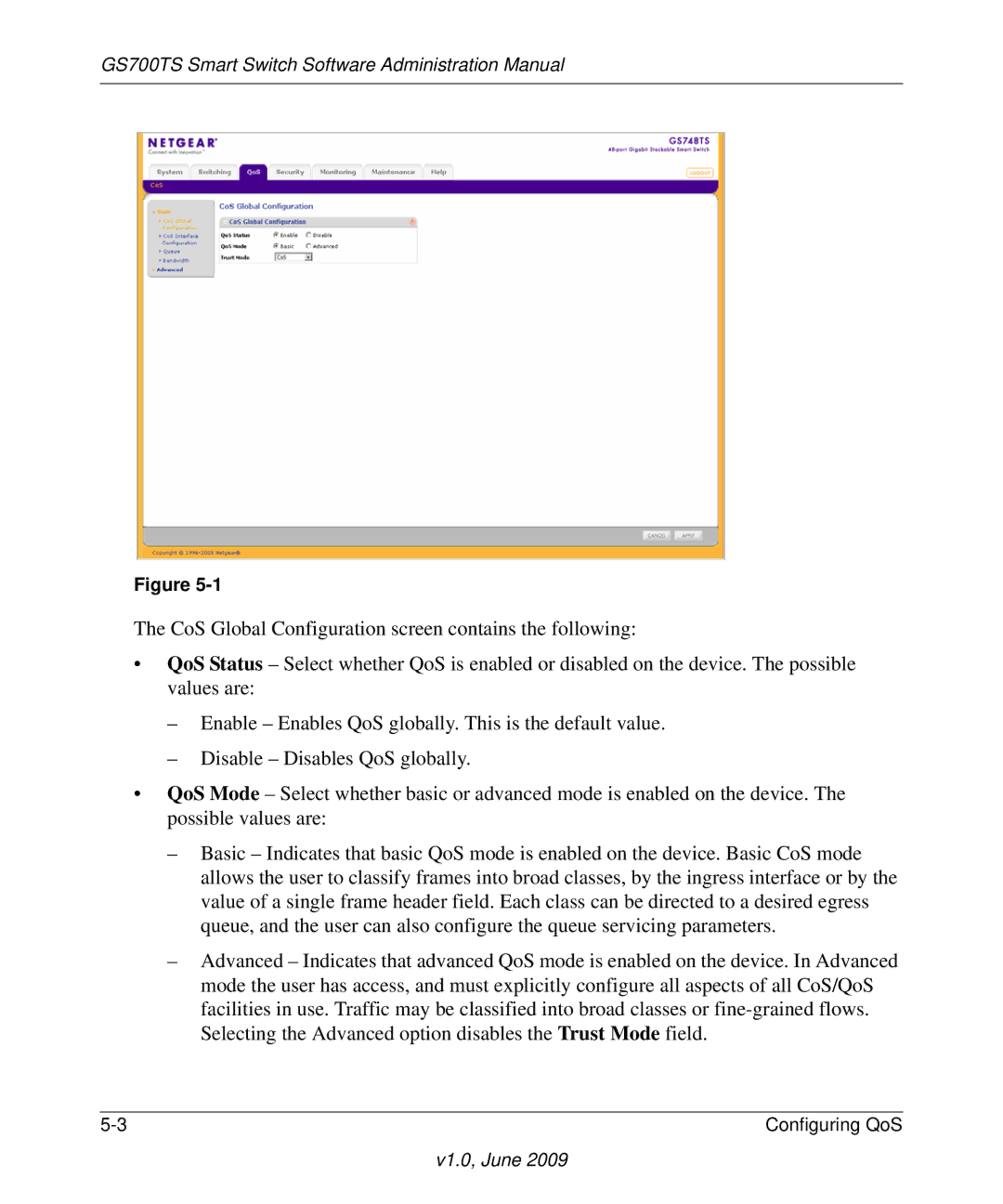 NETGEAR GS748TS manual GS700TS Smart Switch Software Administration Manual 