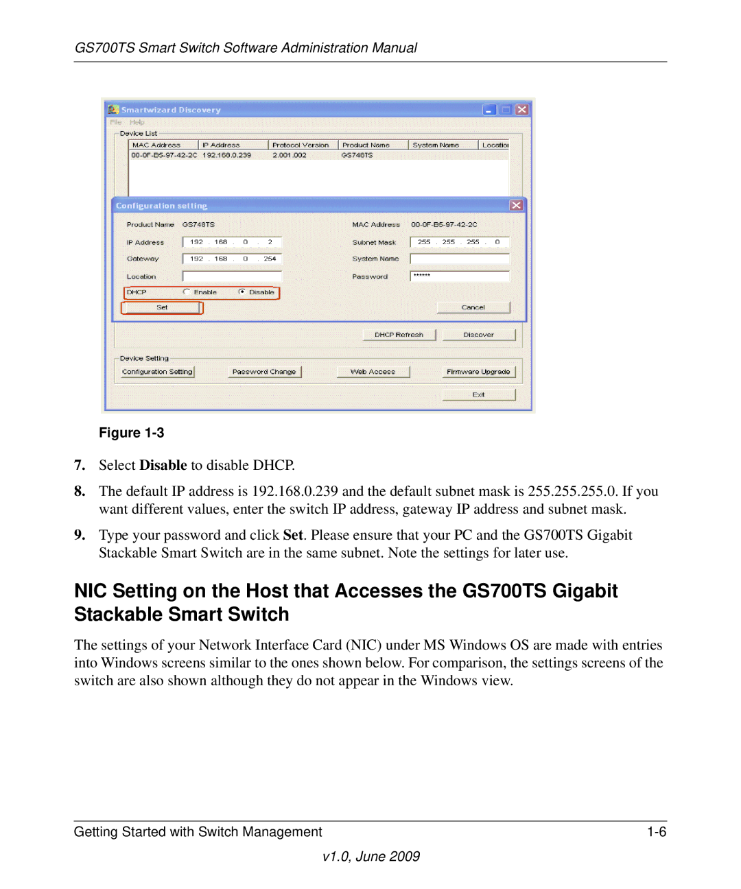 NETGEAR GS748TS manual GS700TS Smart Switch Software Administration Manual 