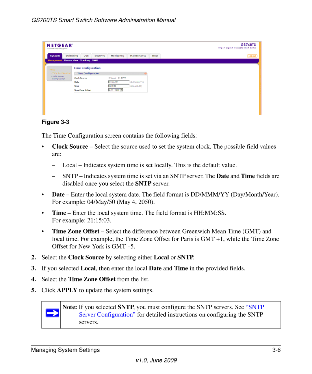 NETGEAR GS748TS manual GS700TS Smart Switch Software Administration Manual 