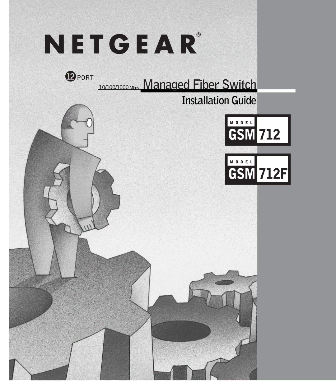 NETGEAR GSM712 manual 