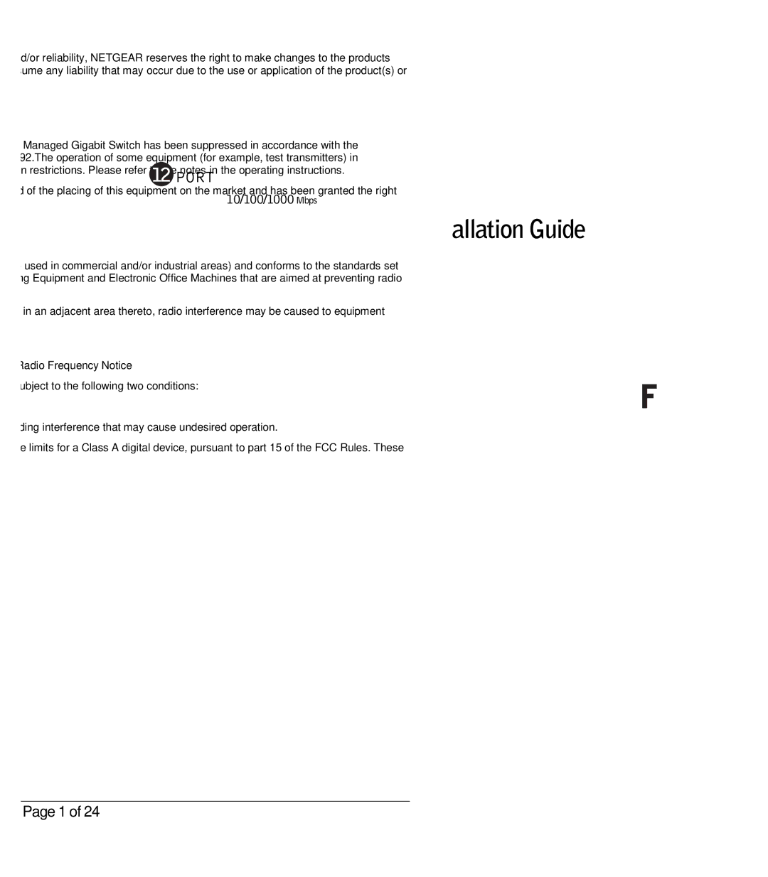 NETGEAR GSM712 manual Trademarks, Statement of Conditions, Certificate of the Manufacturer/Importer 